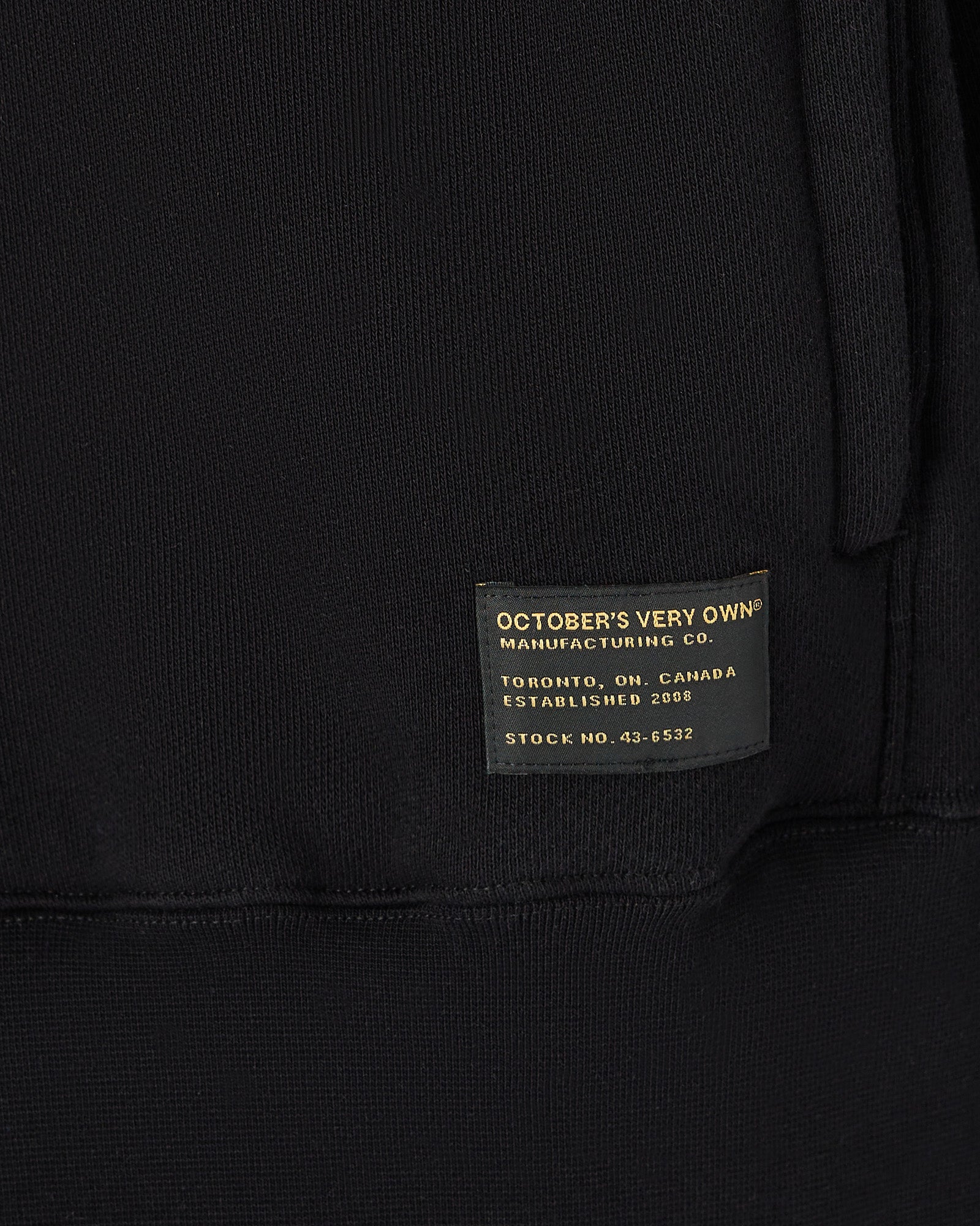 Surplus French Terry Hoodie - Black IMAGE #4