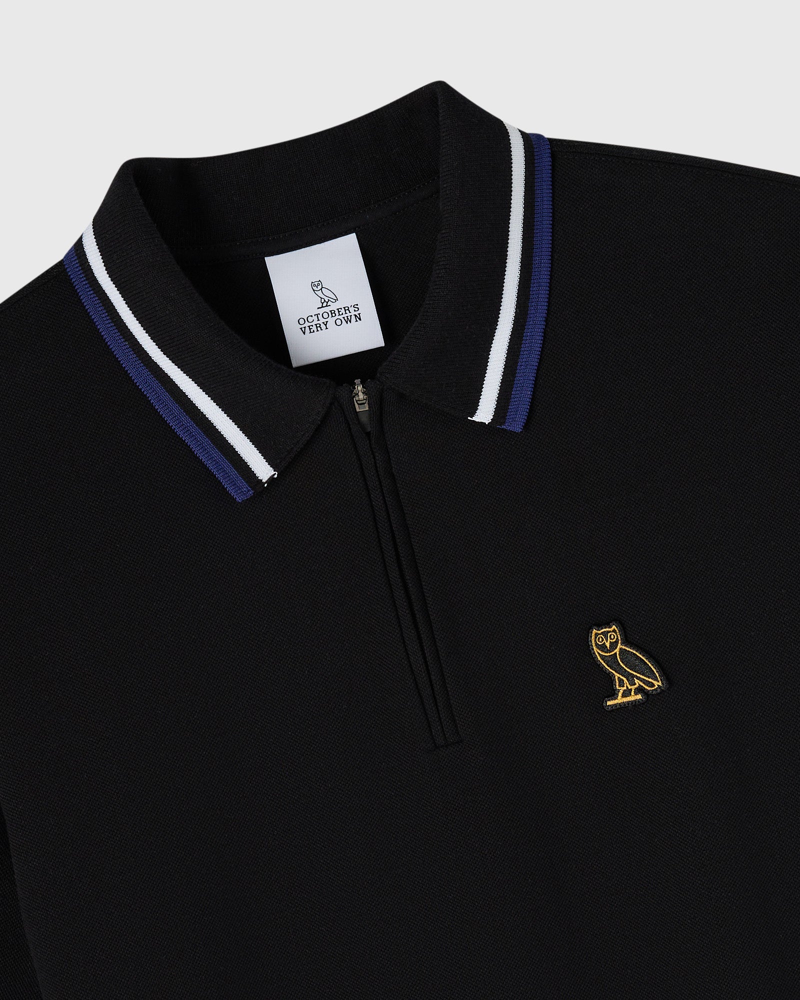 Quarter-Zip Polo - Black IMAGE #4