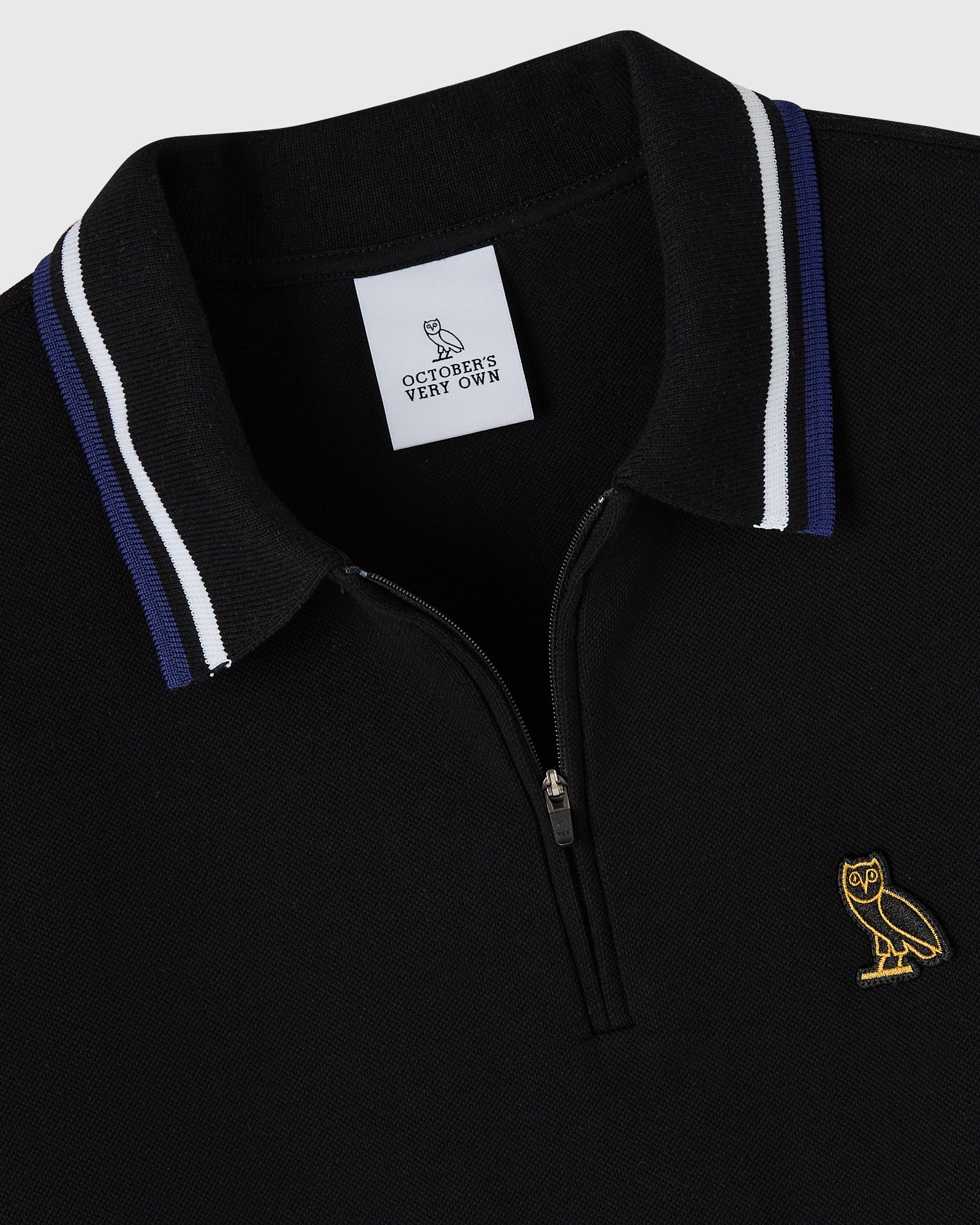 Quarter-Zip Polo - Black IMAGE #6