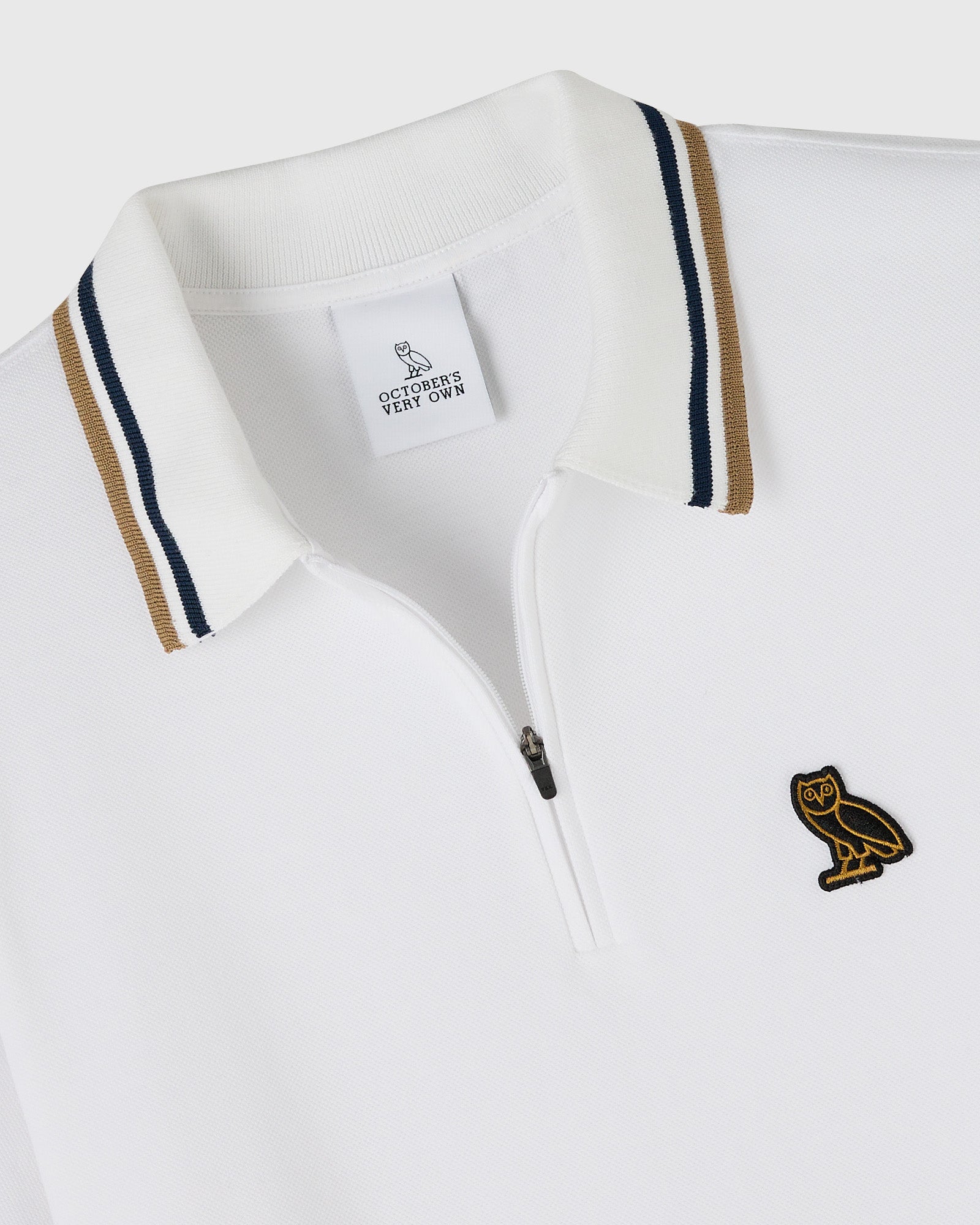 Quarter-Zip Polo - White IMAGE #6