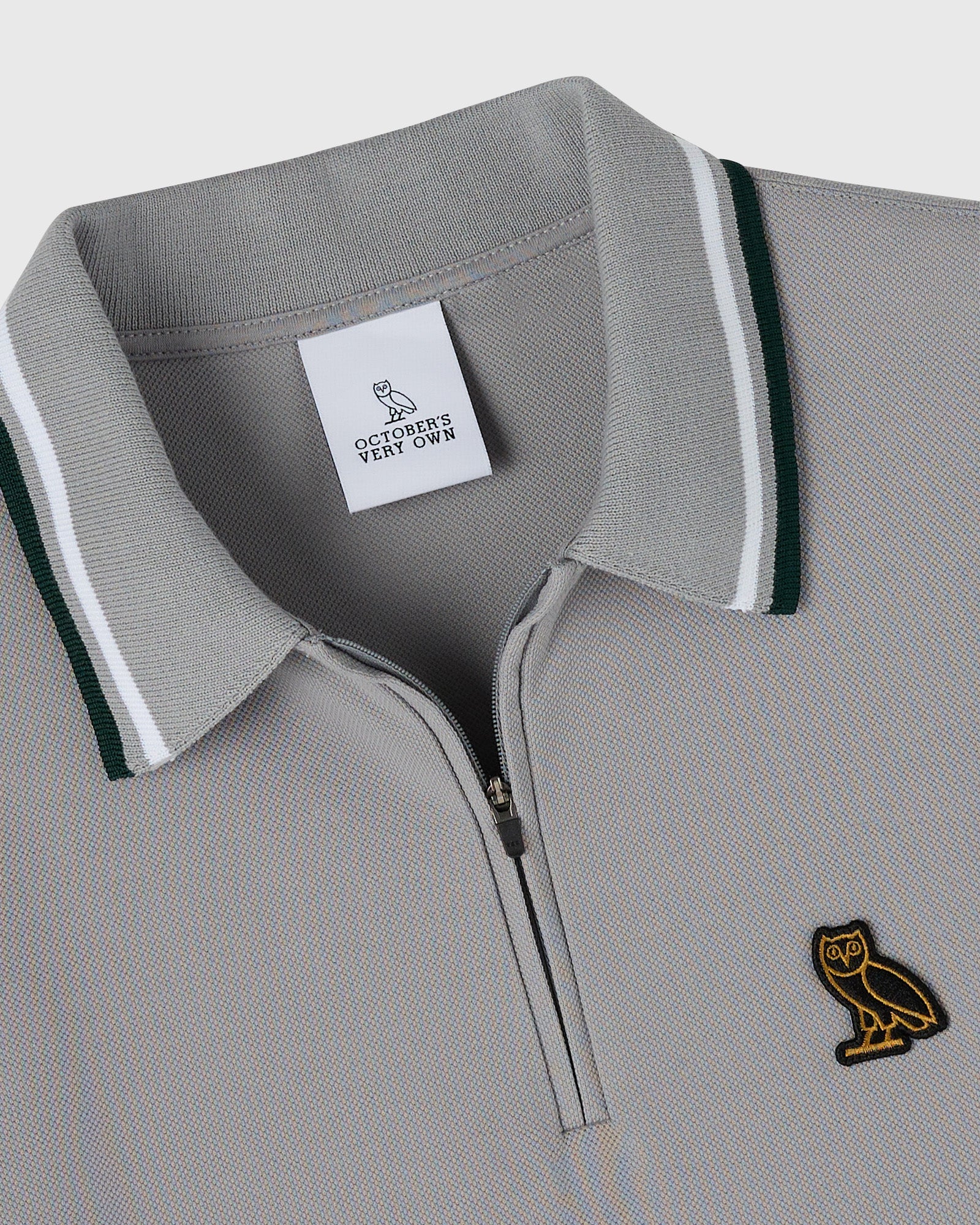 Quarter-Zip Polo - Cool Grey IMAGE #5