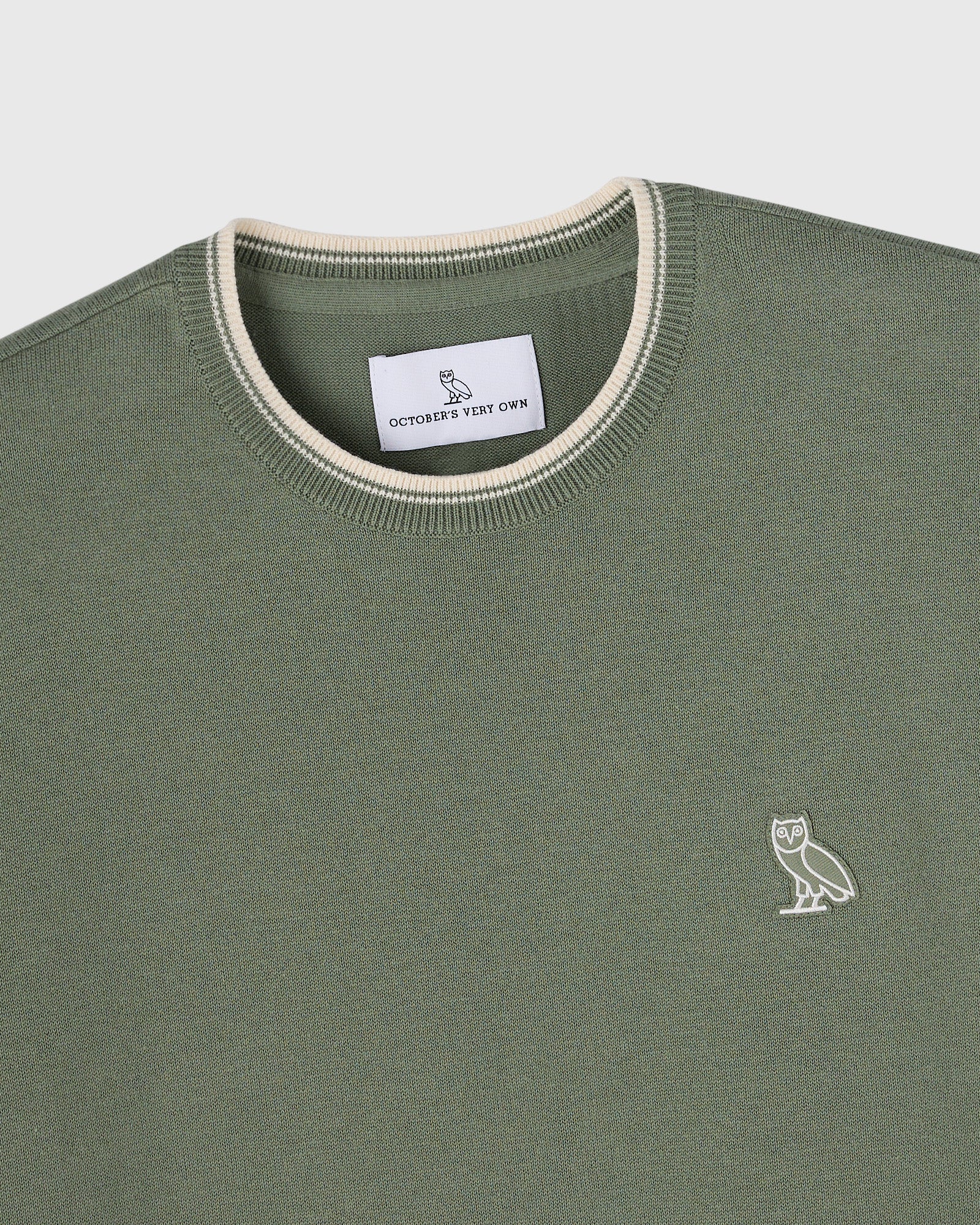 Sweater T-Shirt - Olive IMAGE #3