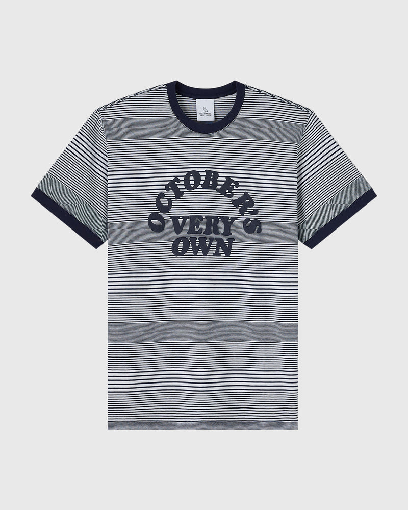 Cooper Arch Stripe T-Shirt - Navy