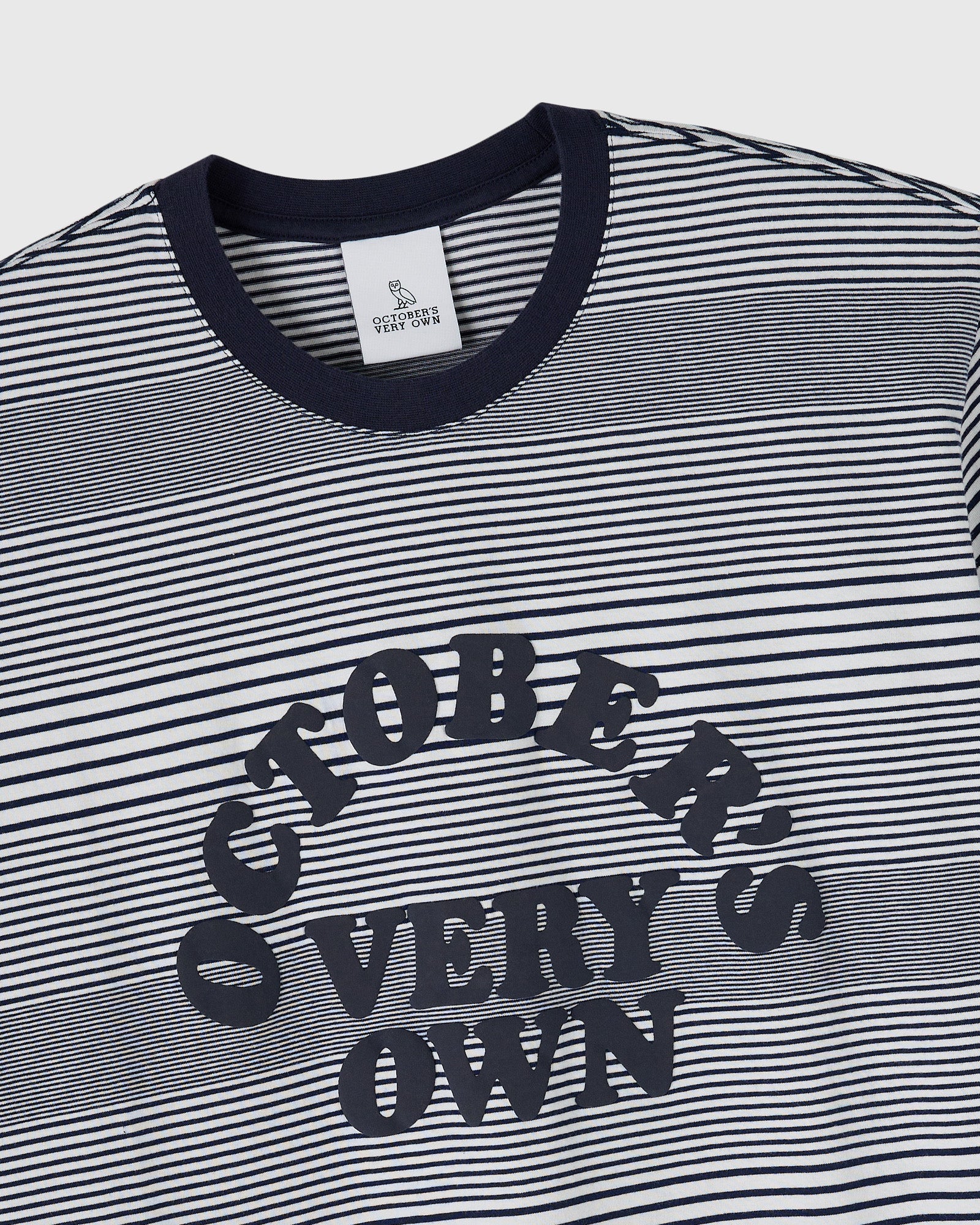 Cooper Arch Stripe T-Shirt - Navy IMAGE #3