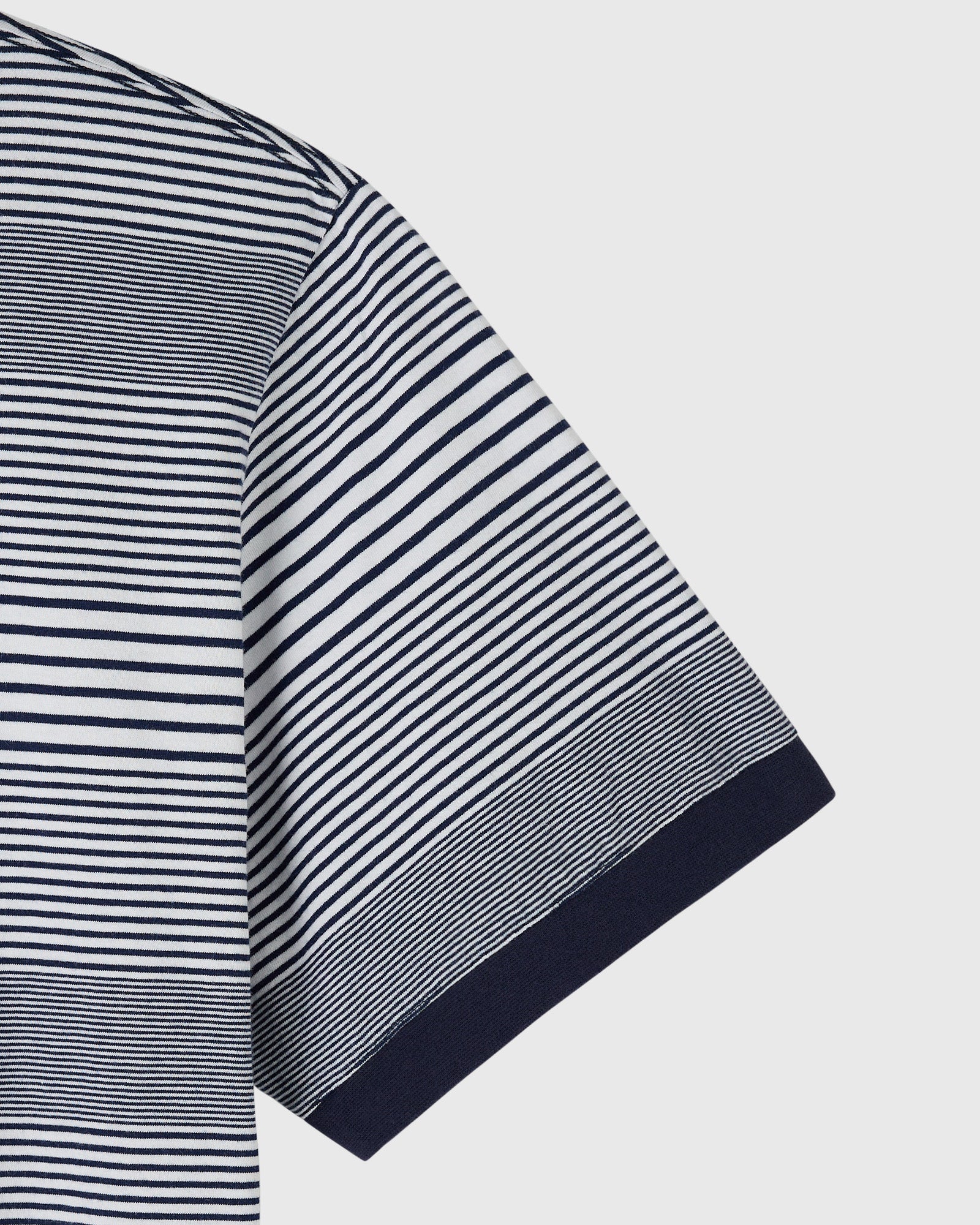 Cooper Arch Stripe T-Shirt - Navy IMAGE #4