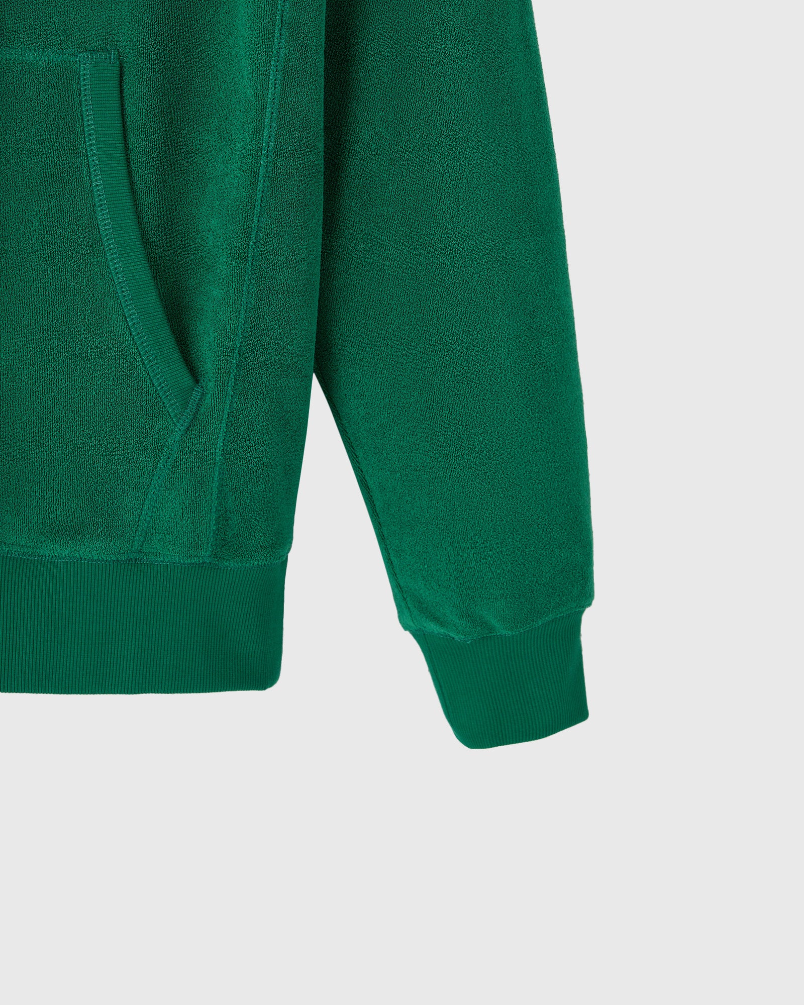 Cooper Arch Terry Cloth Hoodie - Green IMAGE #6