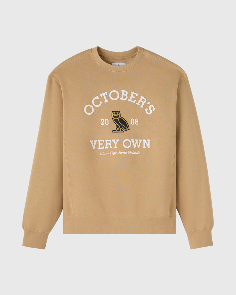 Collegiate Crewneck - Driftwood
