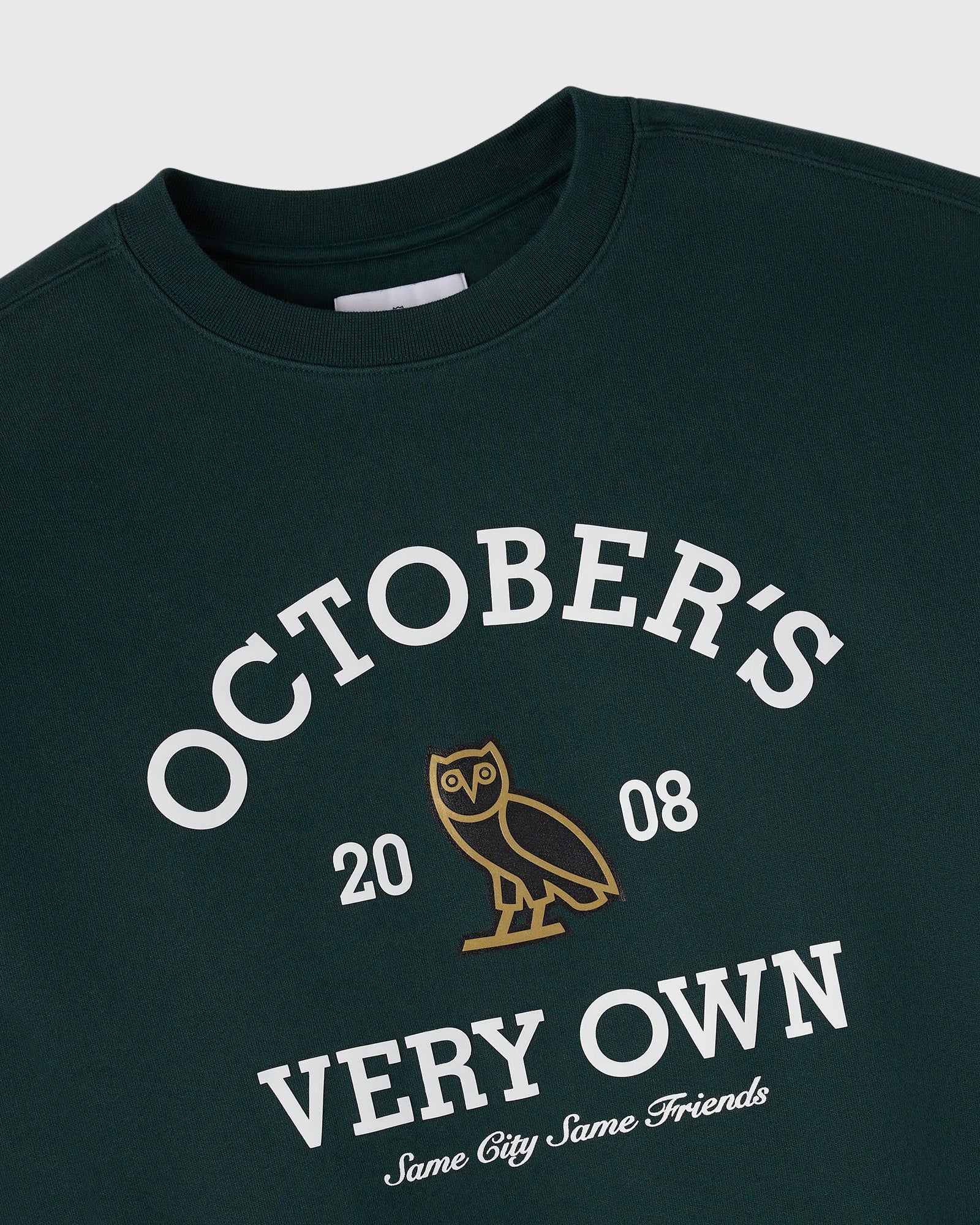 Collegiate Crewneck - Deep Green IMAGE #2