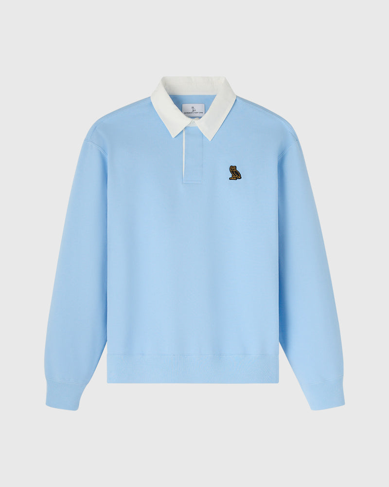 Classic Rugby Polo - Light Blue