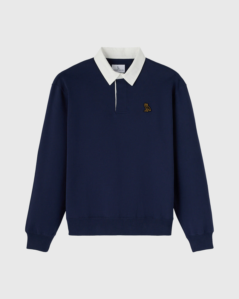 Classic Rugby Polo - Navy