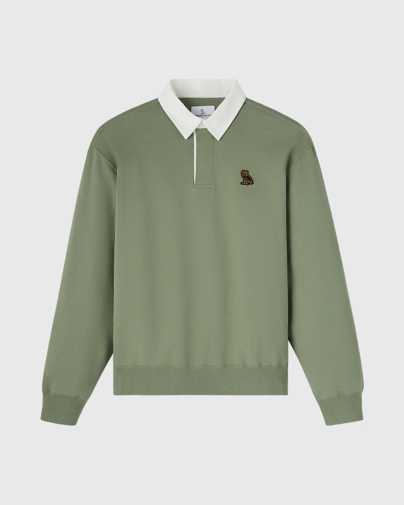 Classic Rugby Polo - Olive