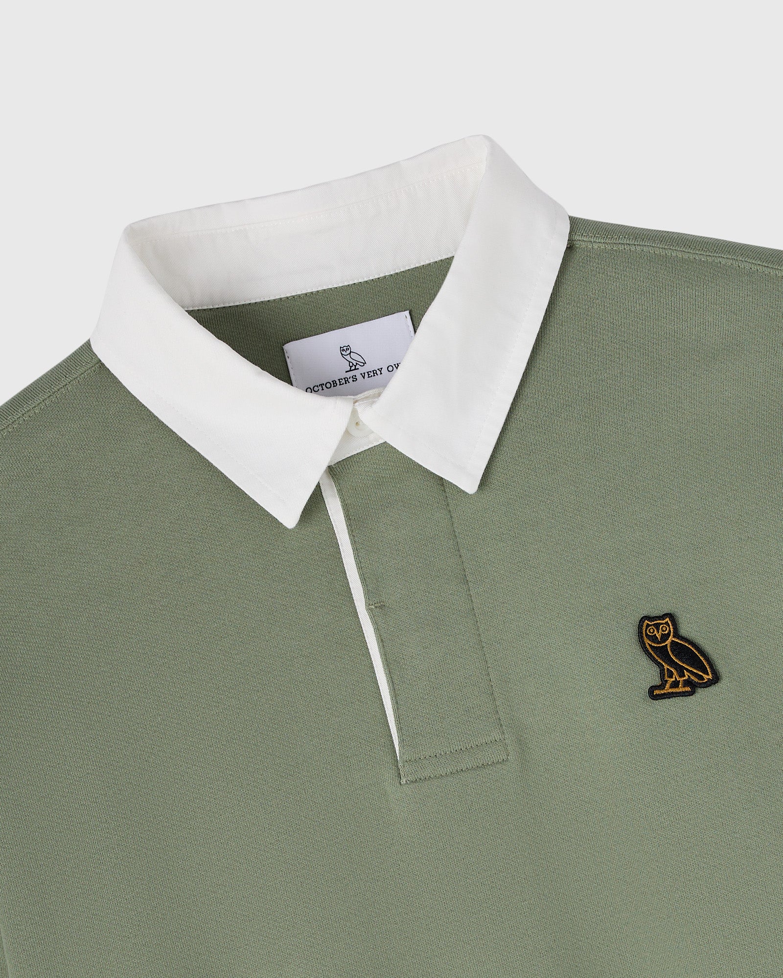 Classic Rugby Polo - Olive IMAGE #2