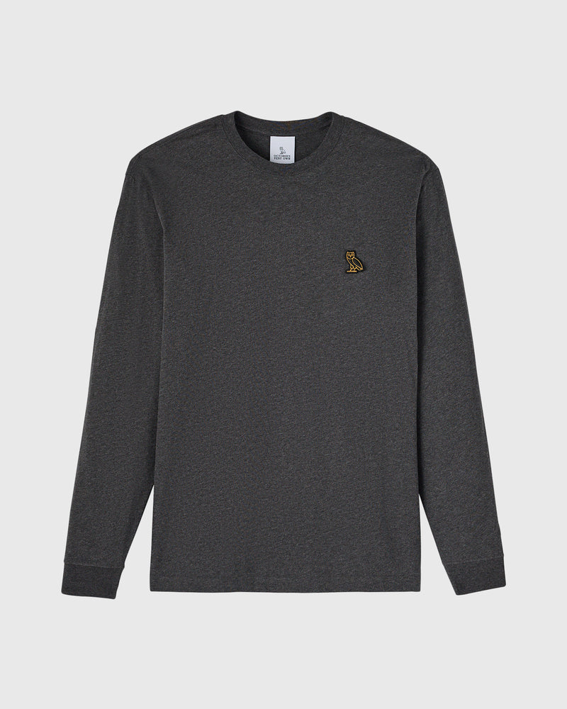 Classic Long-Sleeve T-Shirt - Heather Charcoal
