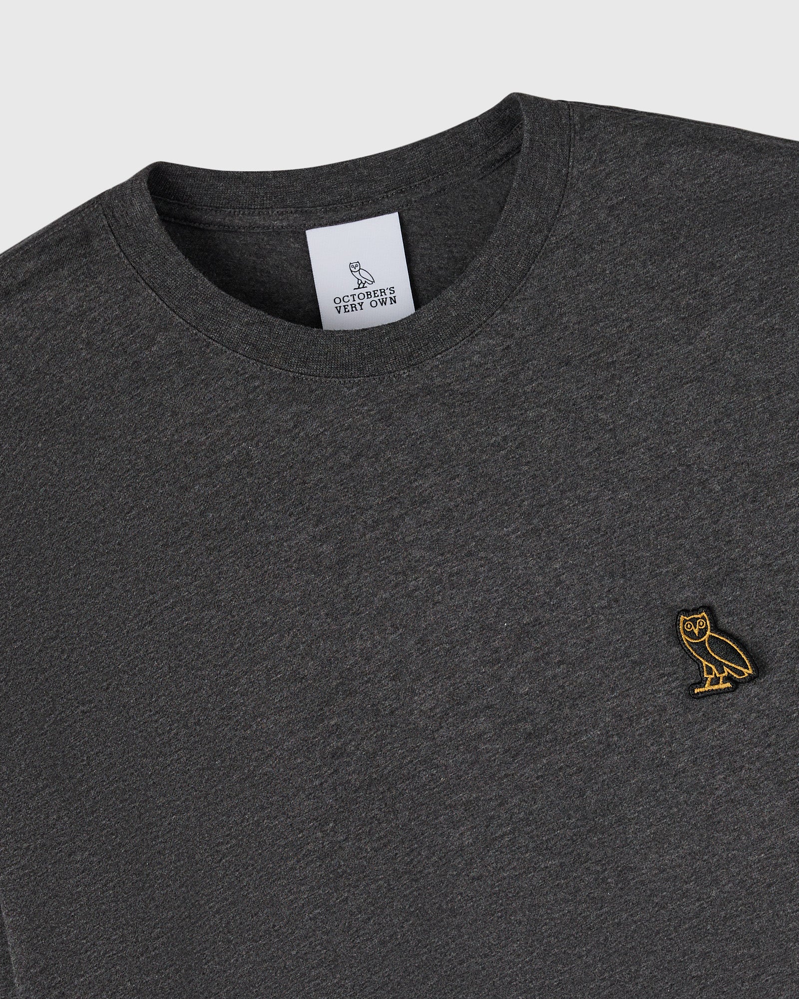 Classic Long-Sleeve T-Shirt - Heather Charcoal IMAGE #2