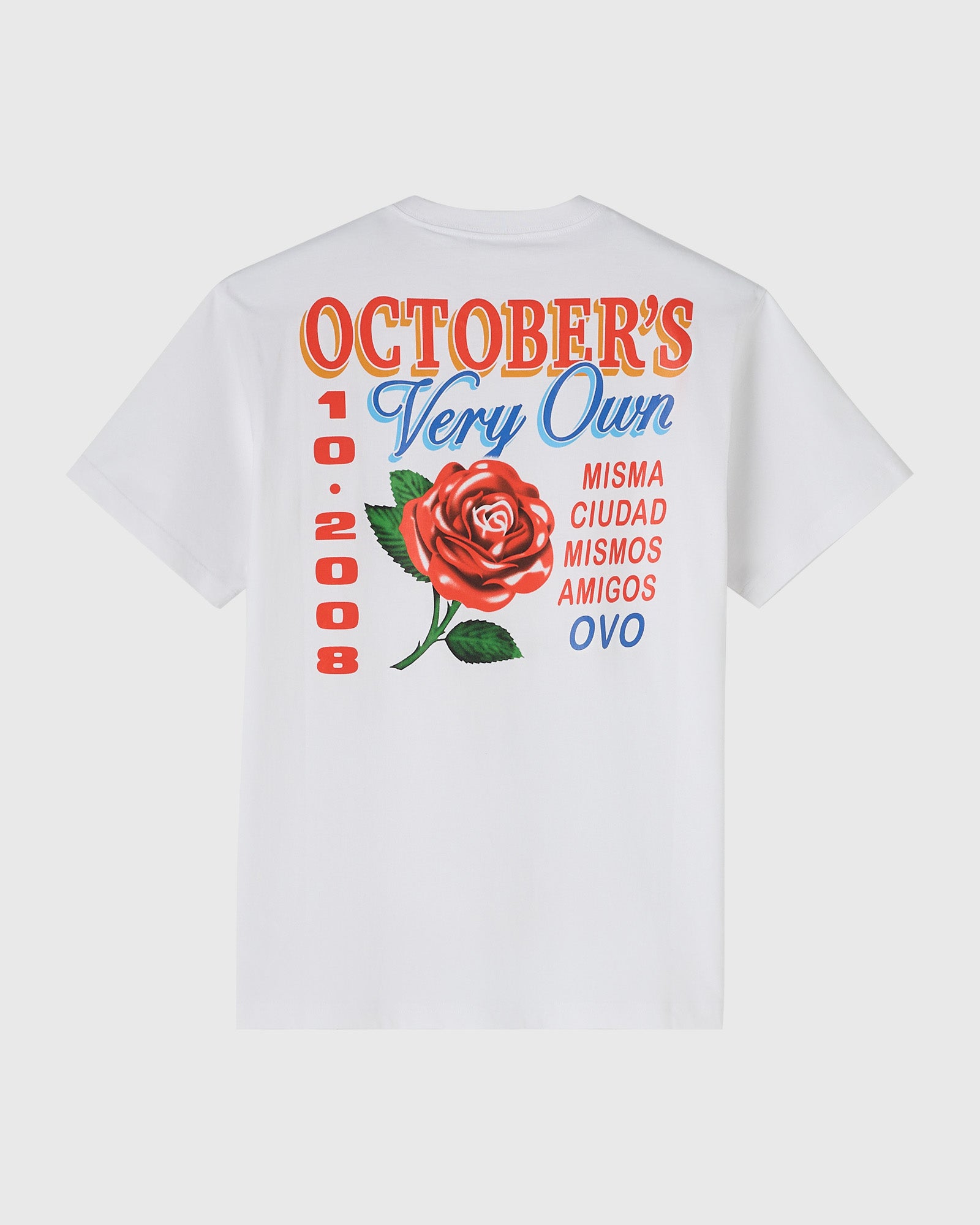 Rose Drop T-Shirt - White IMAGE #2