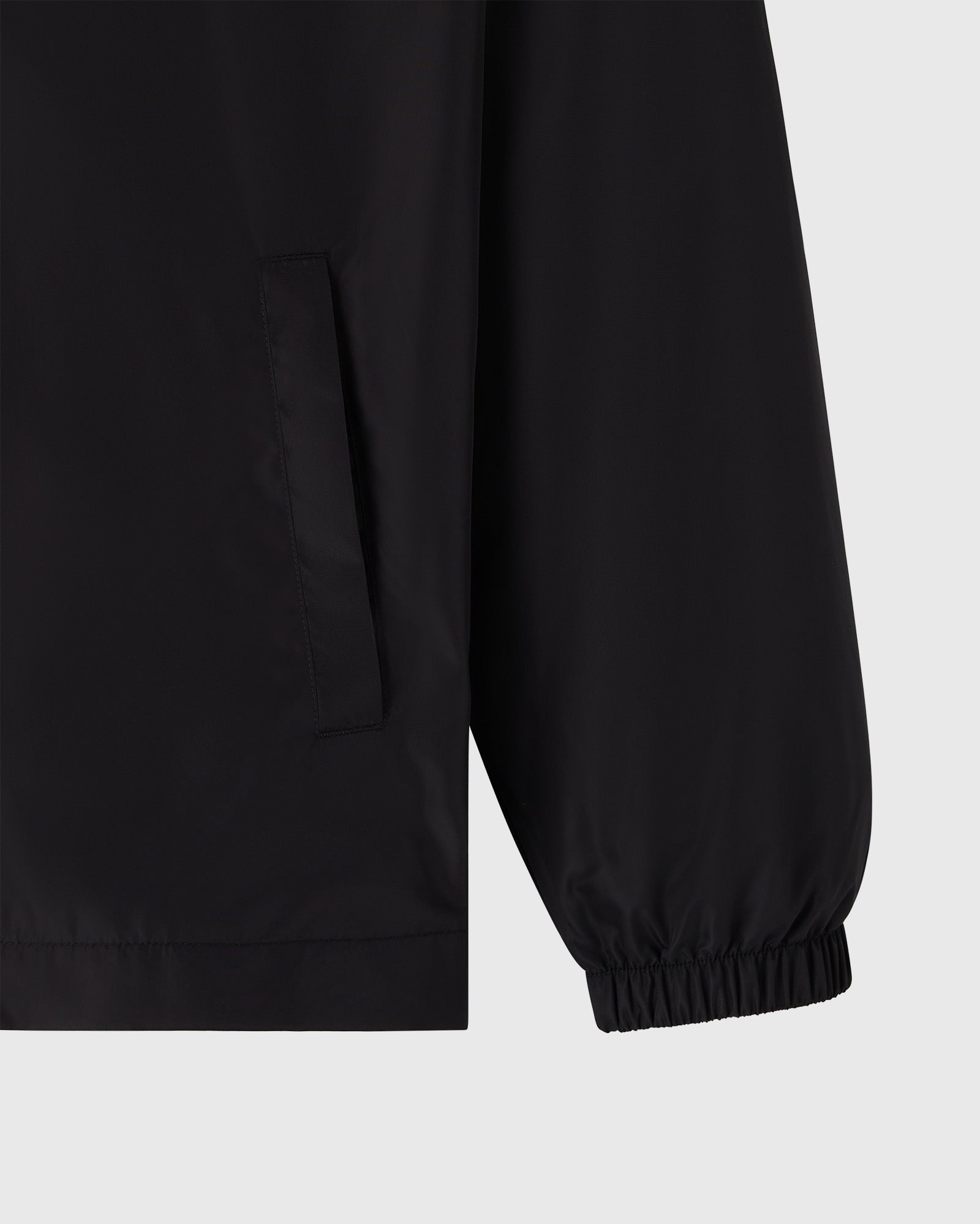 Hooded Coaches Jacket - Black IMAGE #4