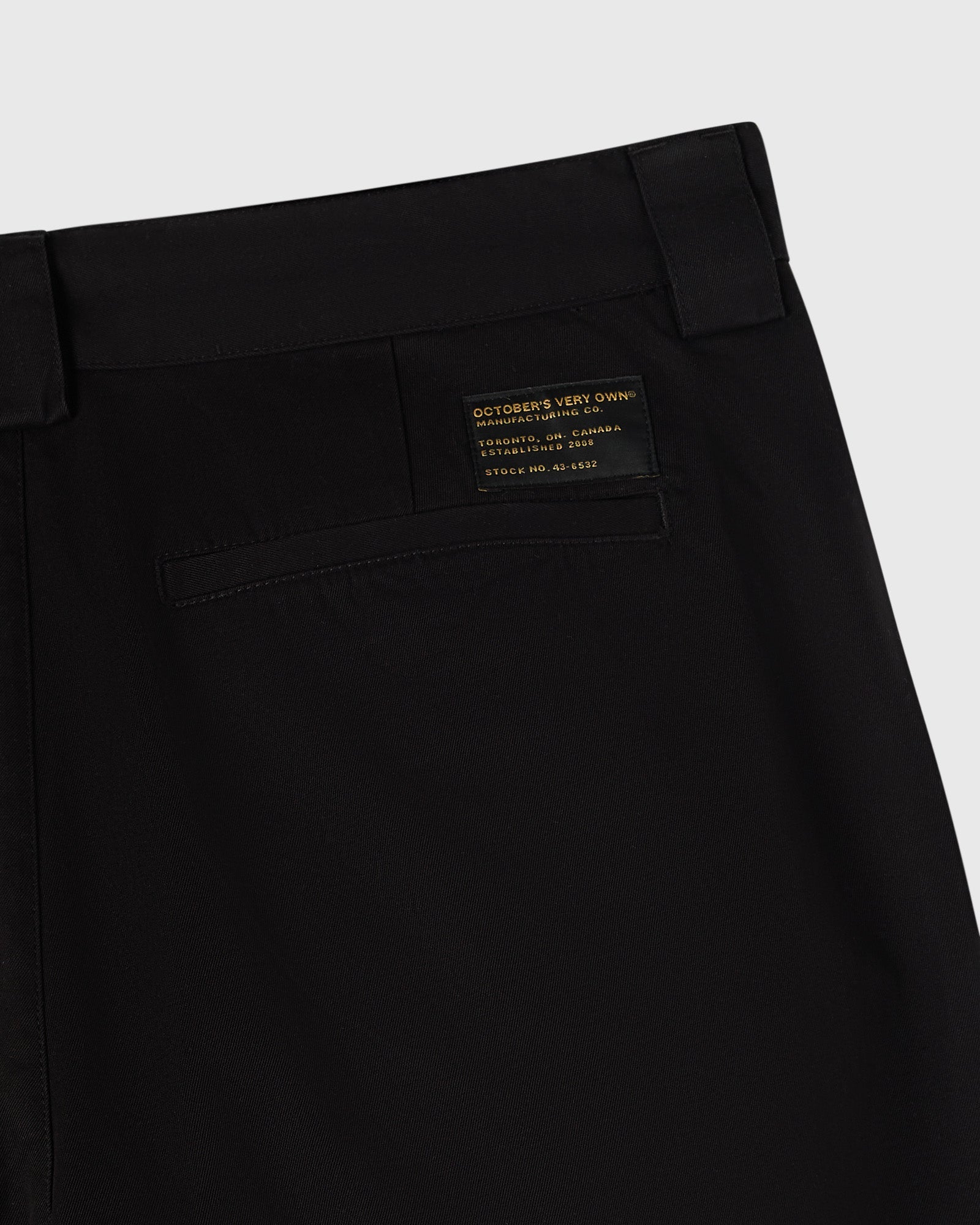 Chino Pant - Black IMAGE #4