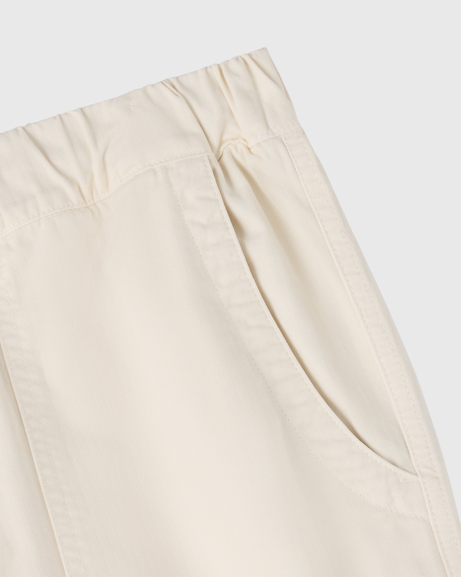 Herringbone Fatigue Short - Beige IMAGE #5