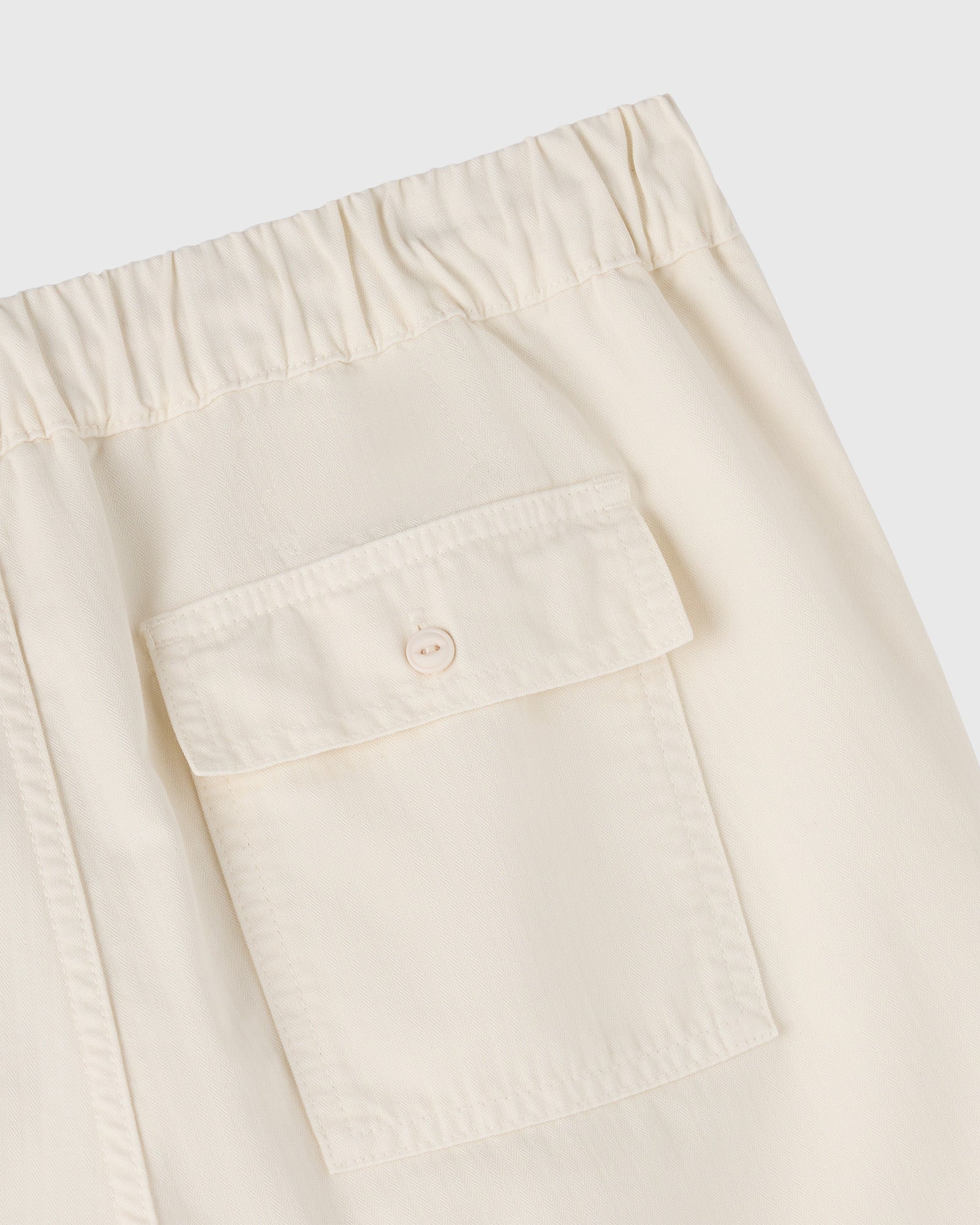 Herringbone Fatigue Short - Beige IMAGE #6