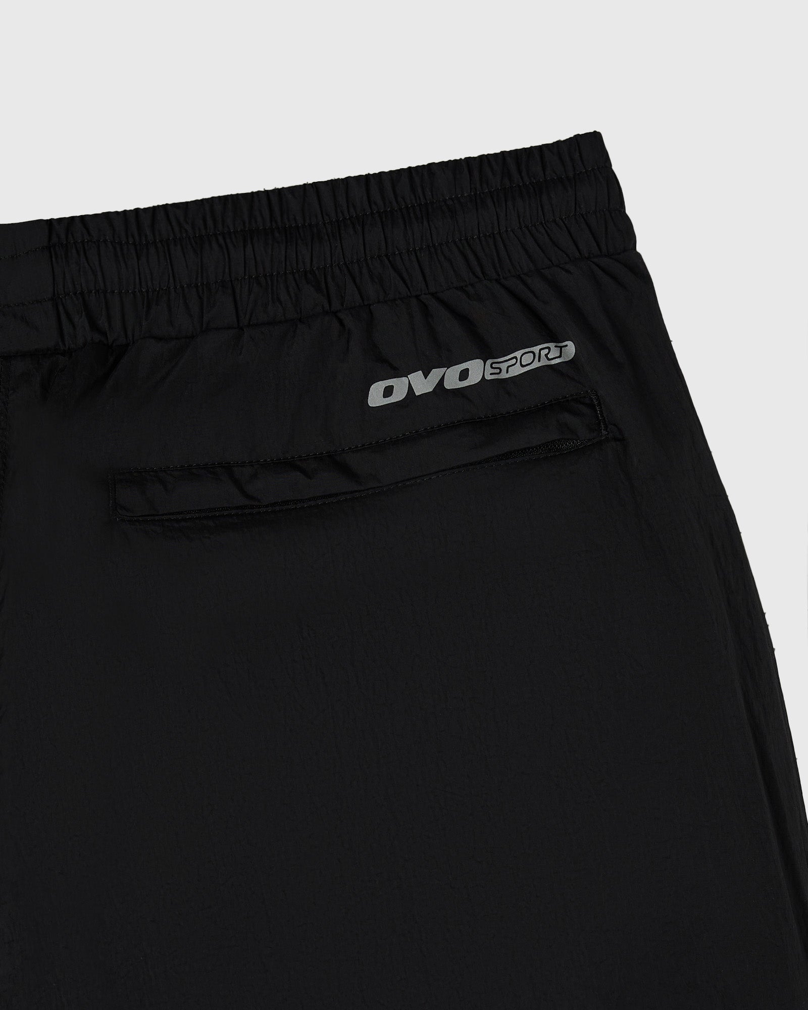 Nylon Track Pant - Black IMAGE #4