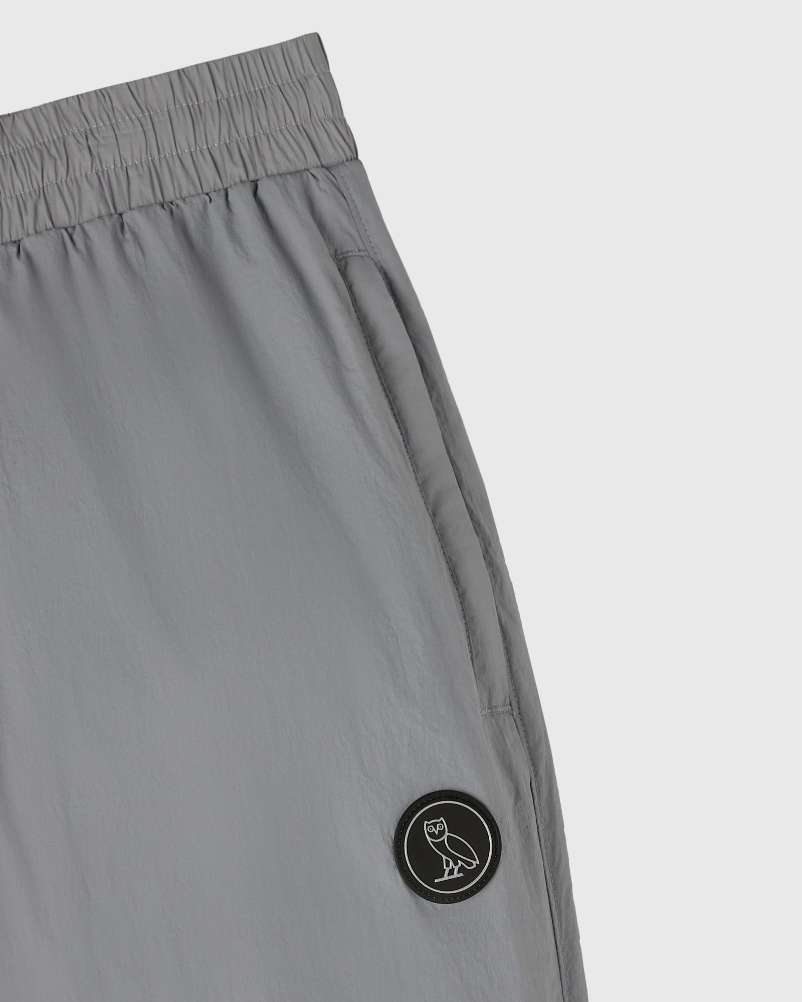 Nylon Track Pant - Cool Grey IMAGE #3