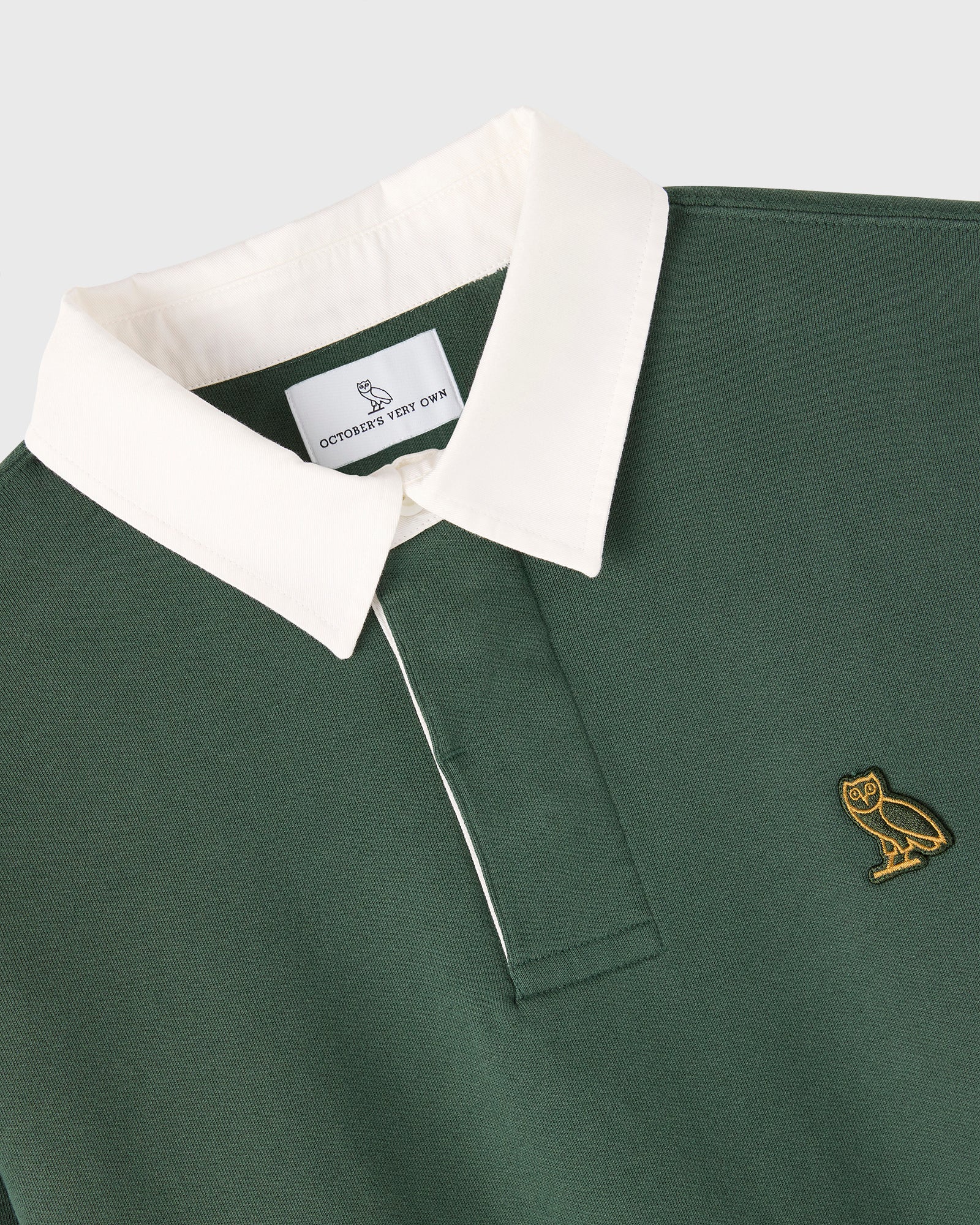 Classic Rugby Polo - Forest Green IMAGE #2