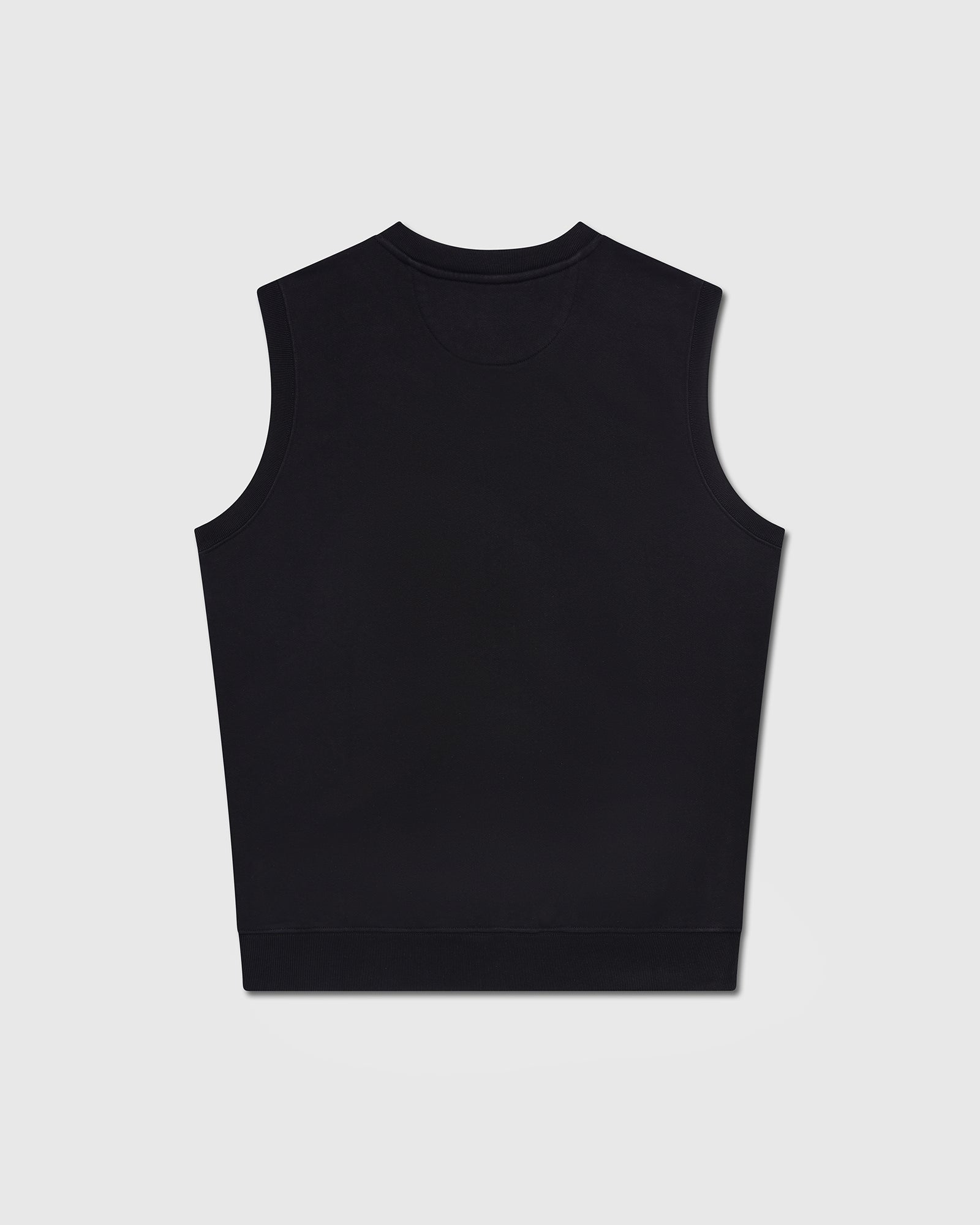 Classic French Terry Vest - Black IMAGE #3