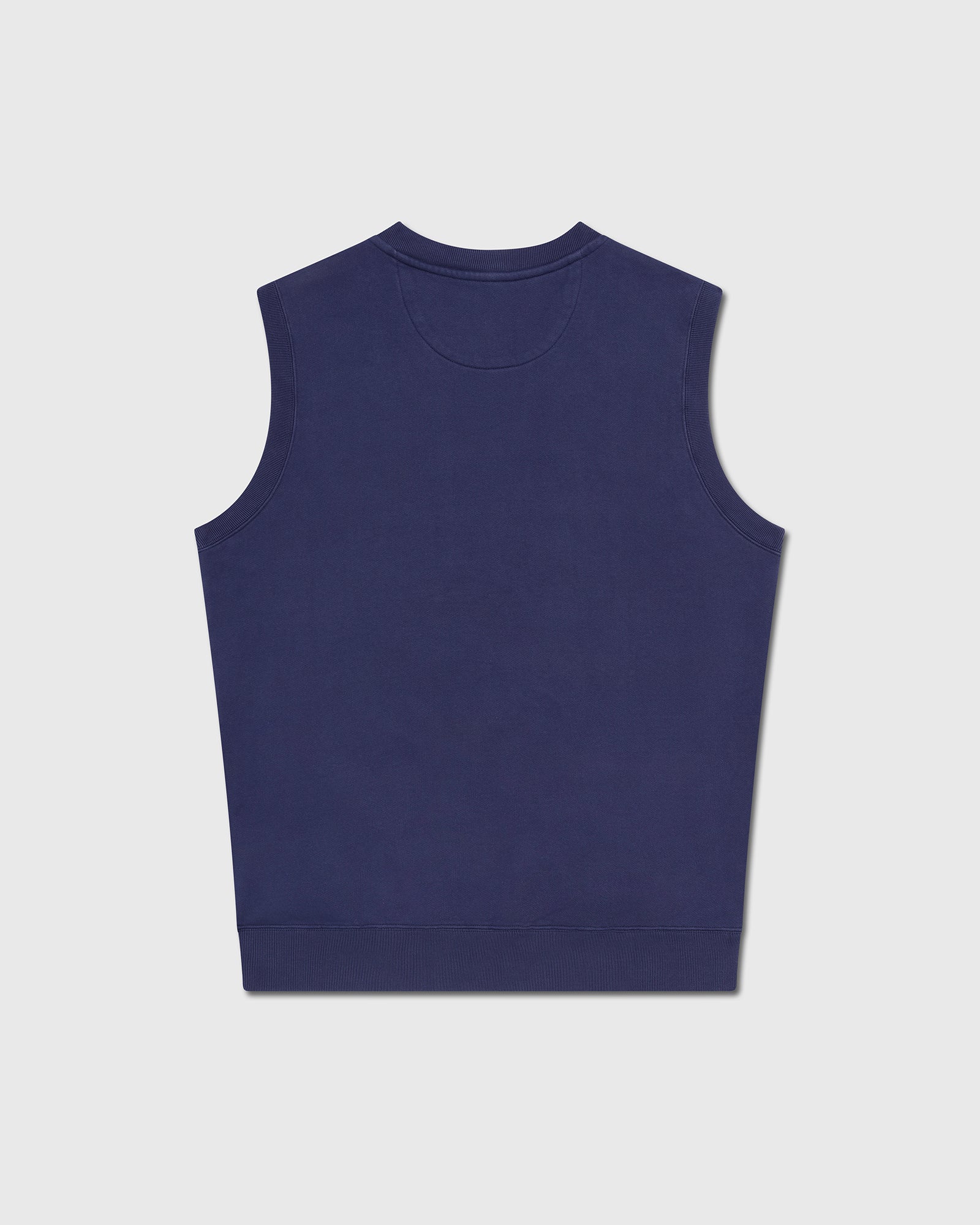 Classic French Terry Vest - Navy IMAGE #3