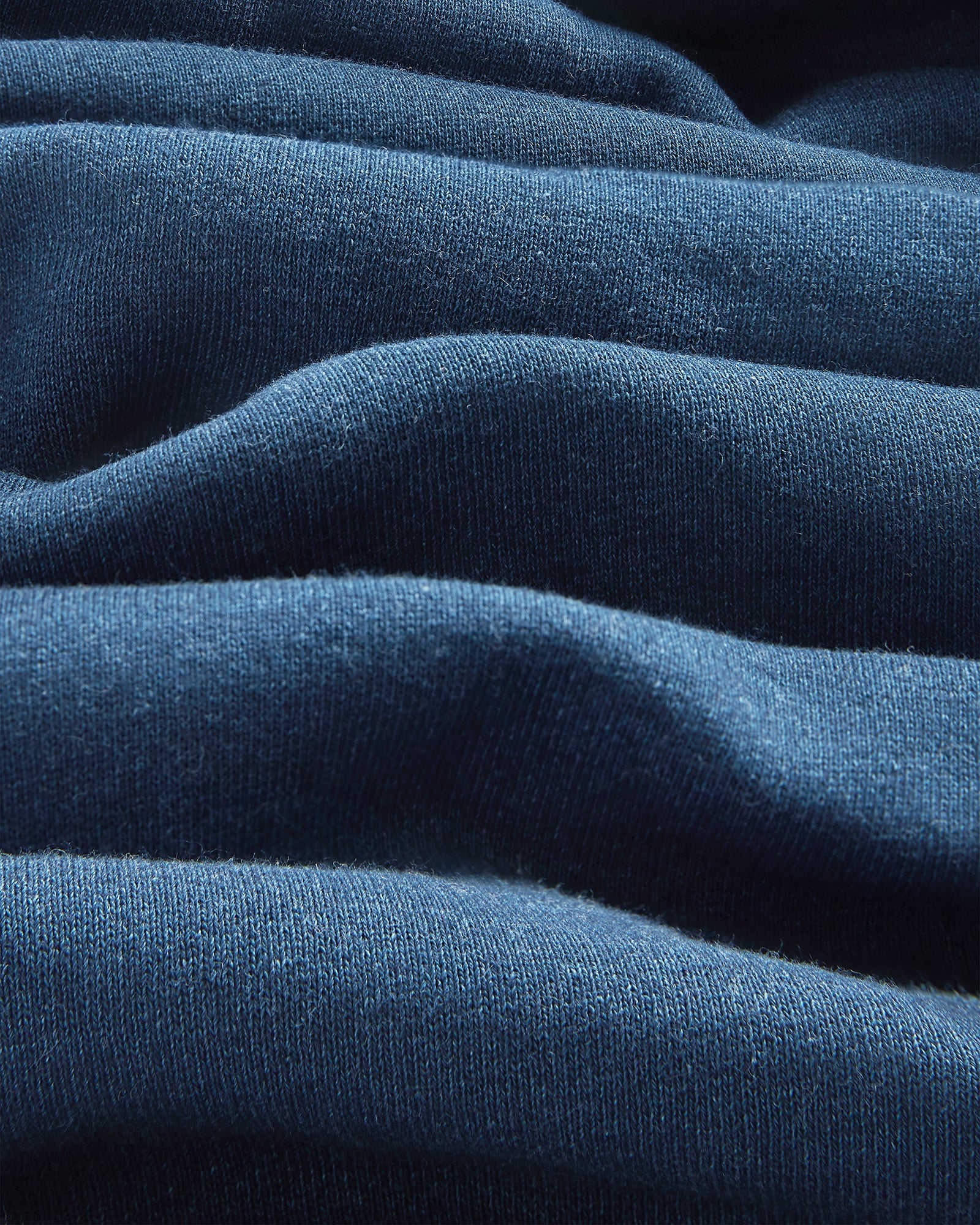 Indigo-Dyed Hoodie - Washed Indigo IMAGE #4