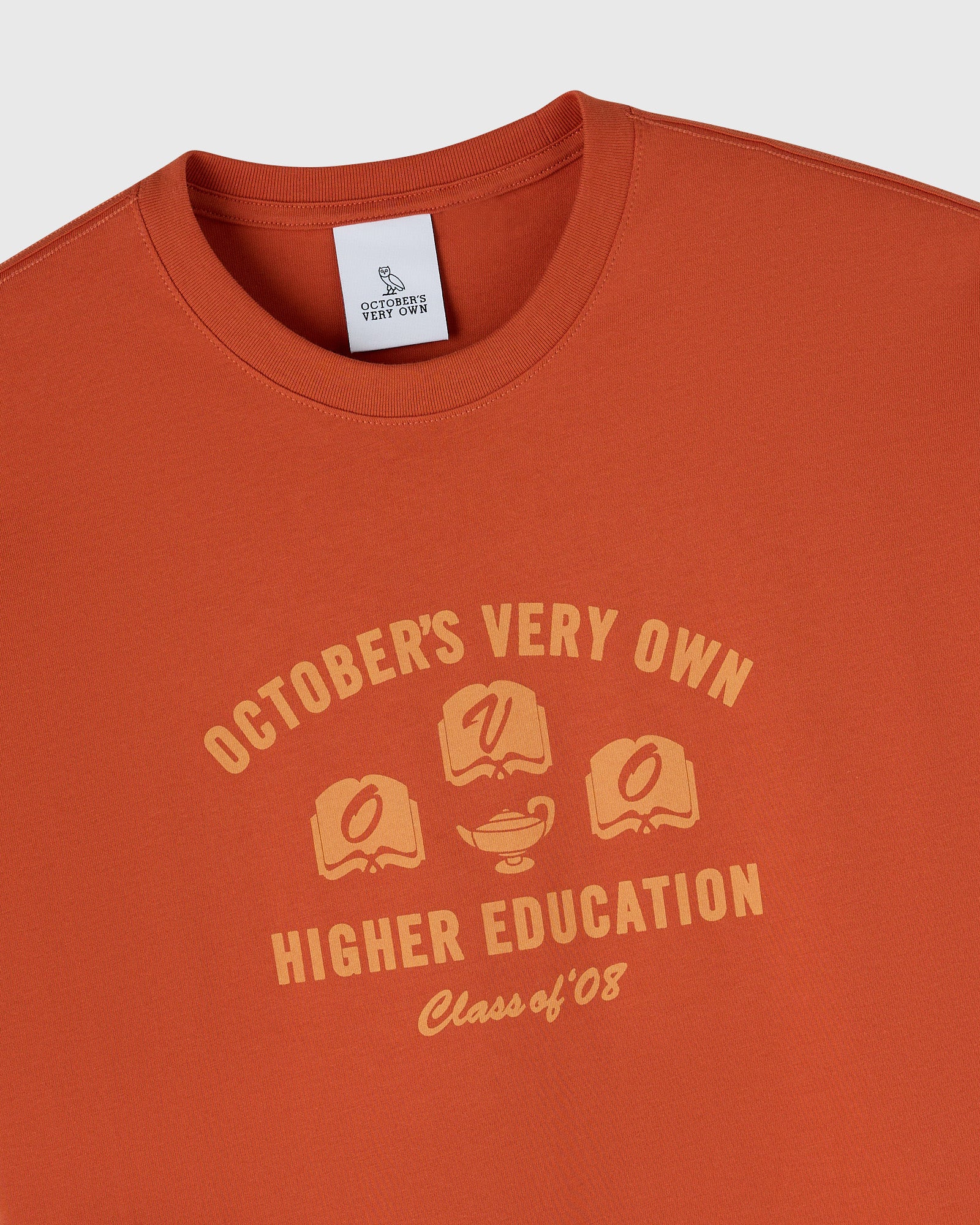 Higher Education T-Shirt - Rust IMAGE #3