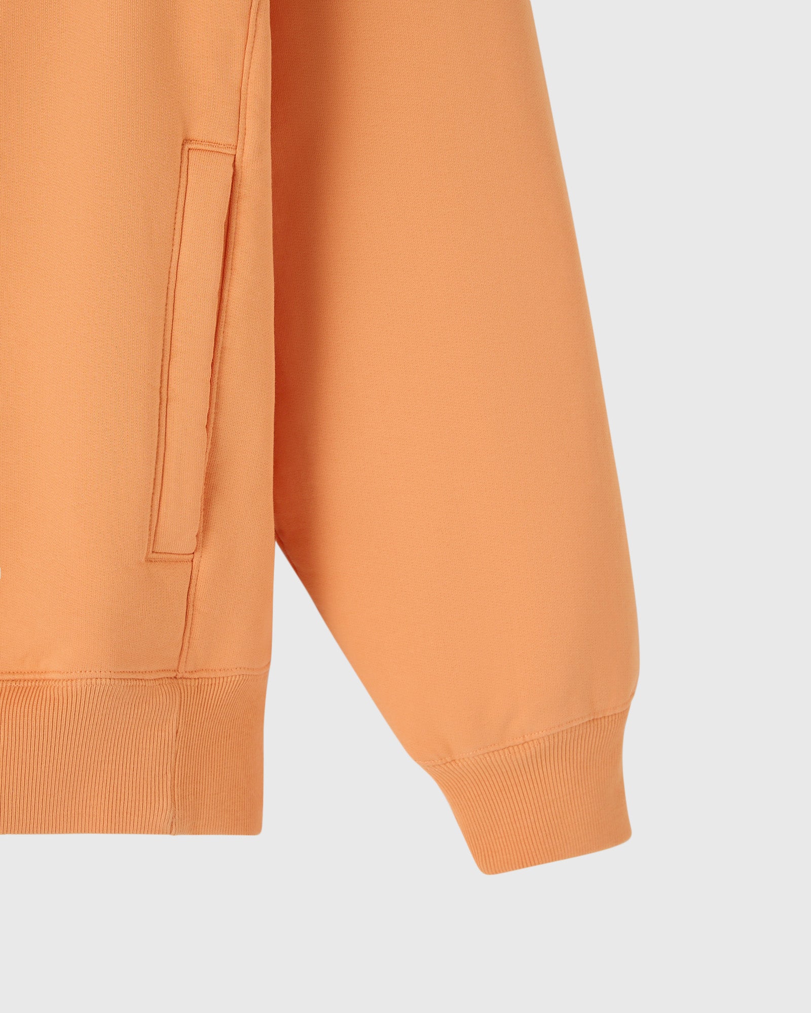 Mini OG Quarter-Zip Mockneck Sweatshirt - Orange IMAGE #3