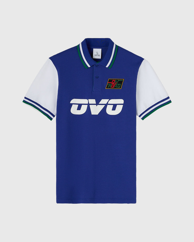 Runner Pique Polo - Blue