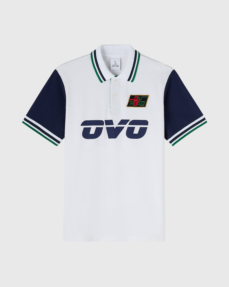 Runner Pique Polo - White