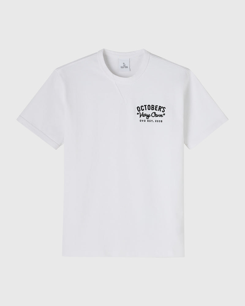 Shop Chainstitch Gusset T-Shirt - White