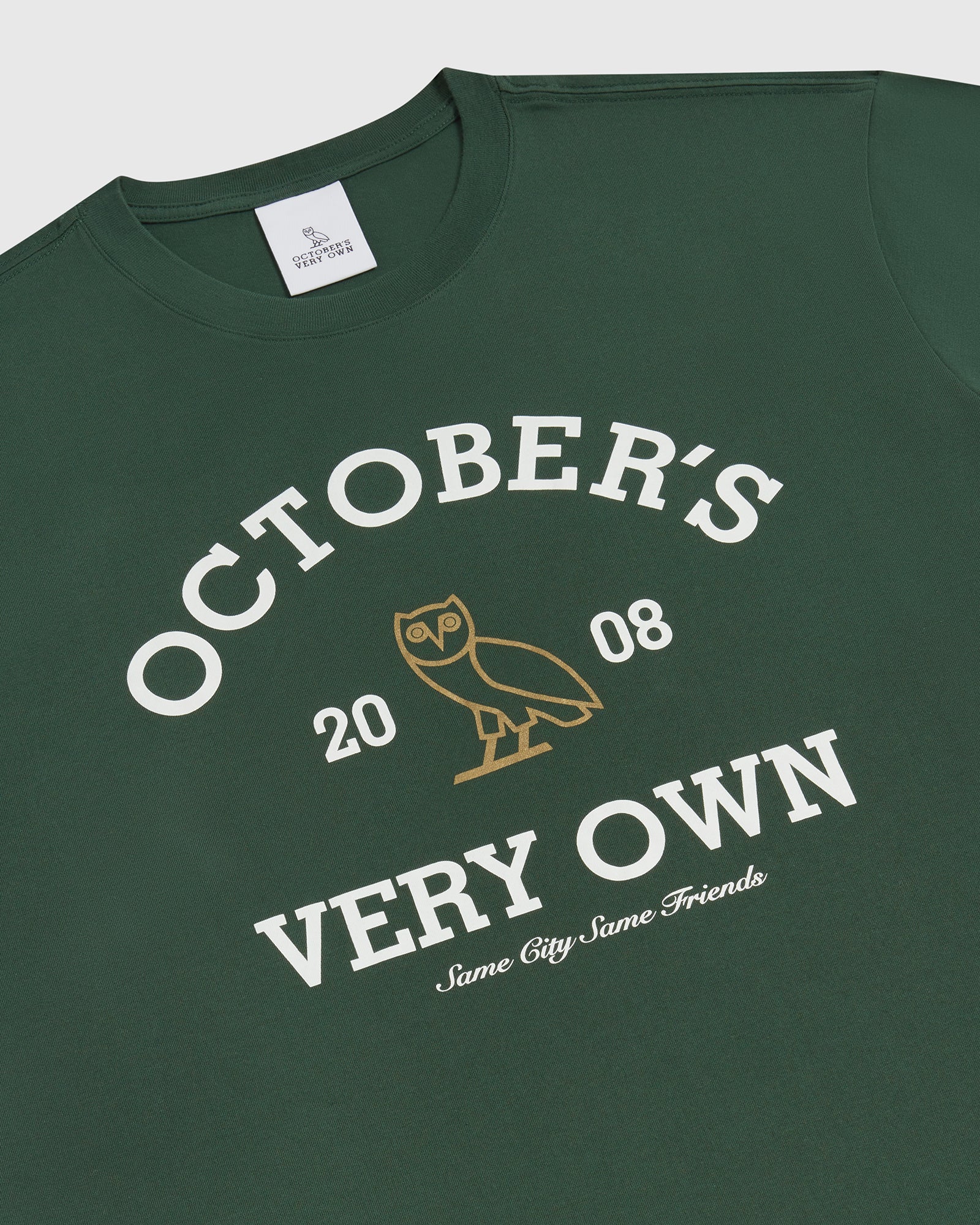 Collegiate Long-Sleeve T-Shirt - Forest Green IMAGE #2