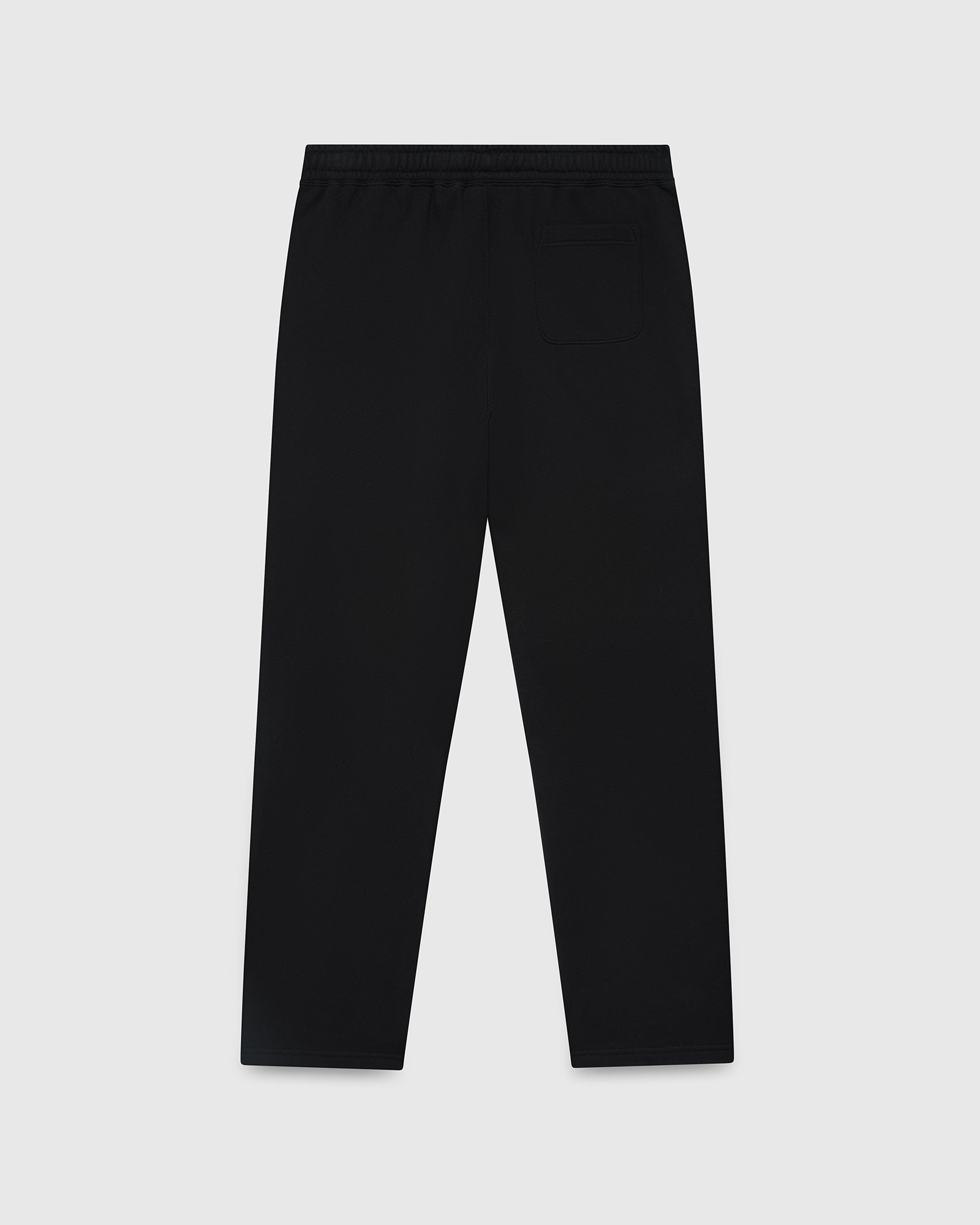 Collegiate Open-Hem Sweatpant - Black IMAGE #3