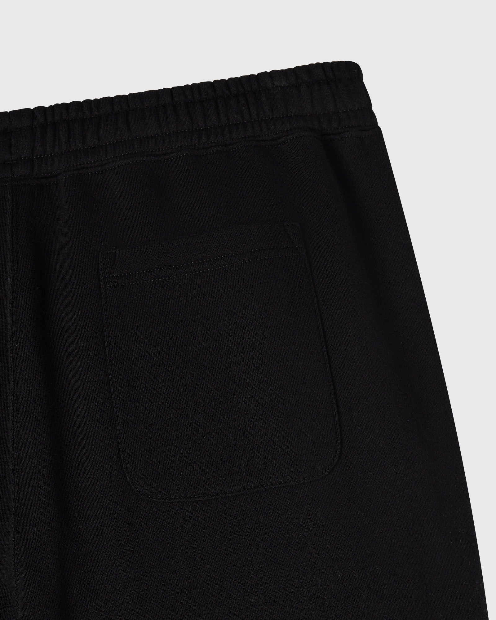 Collegiate Open-Hem Sweatpant- Black IMAGE #3