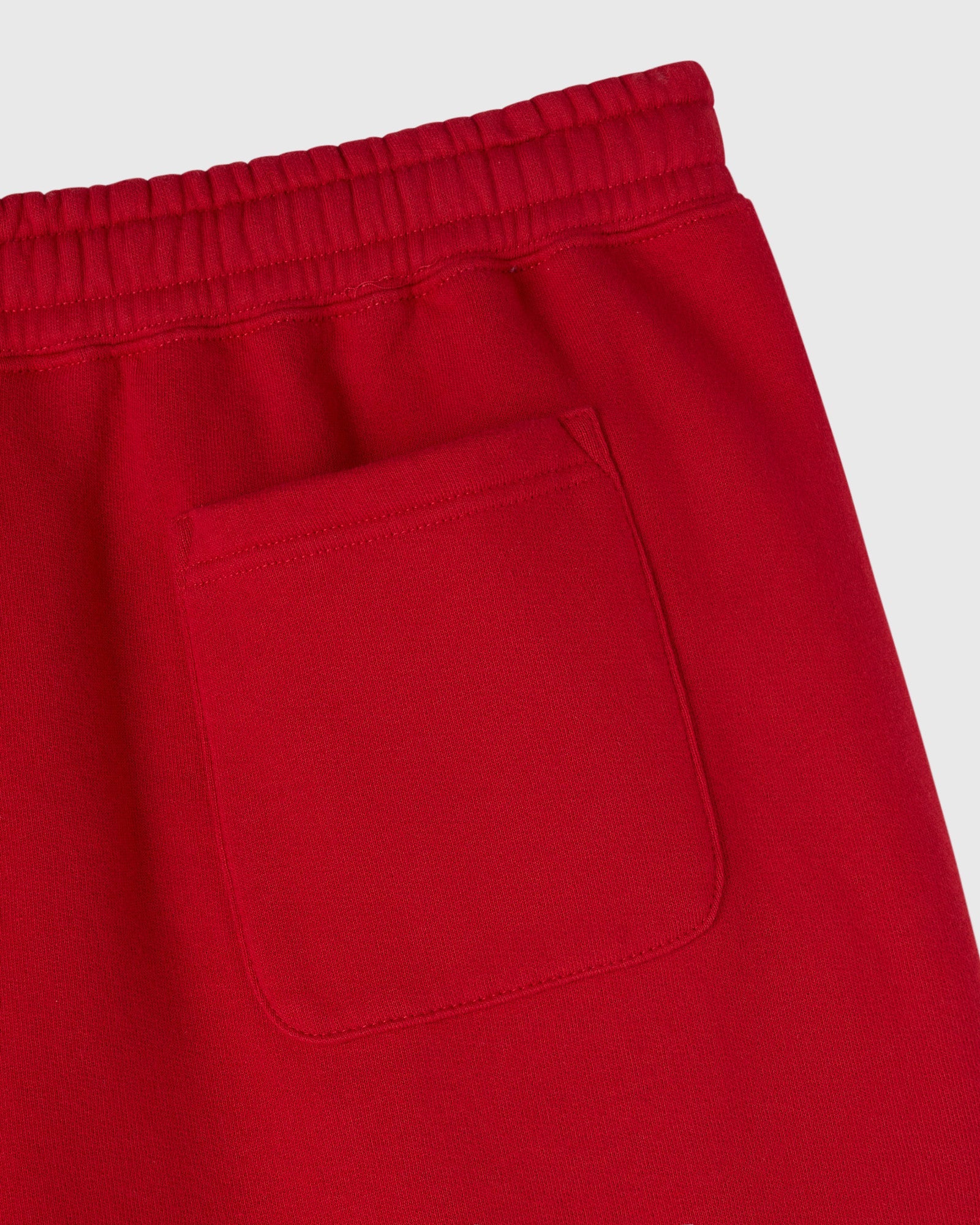 Collegiate Open-Hem Sweatpant - Red IMAGE #3