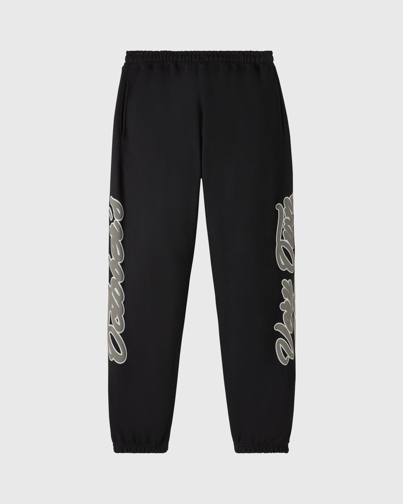 Sports Script Sweatpant - Black