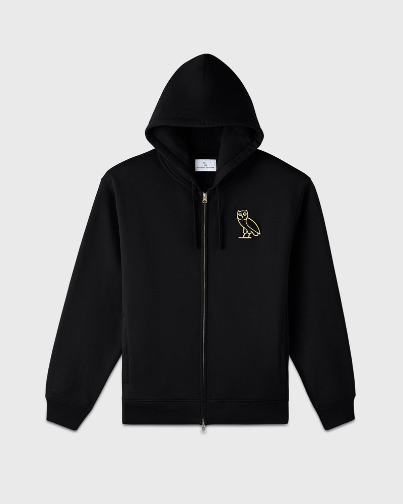 Mini OG Full-Zip Hoodie - Black