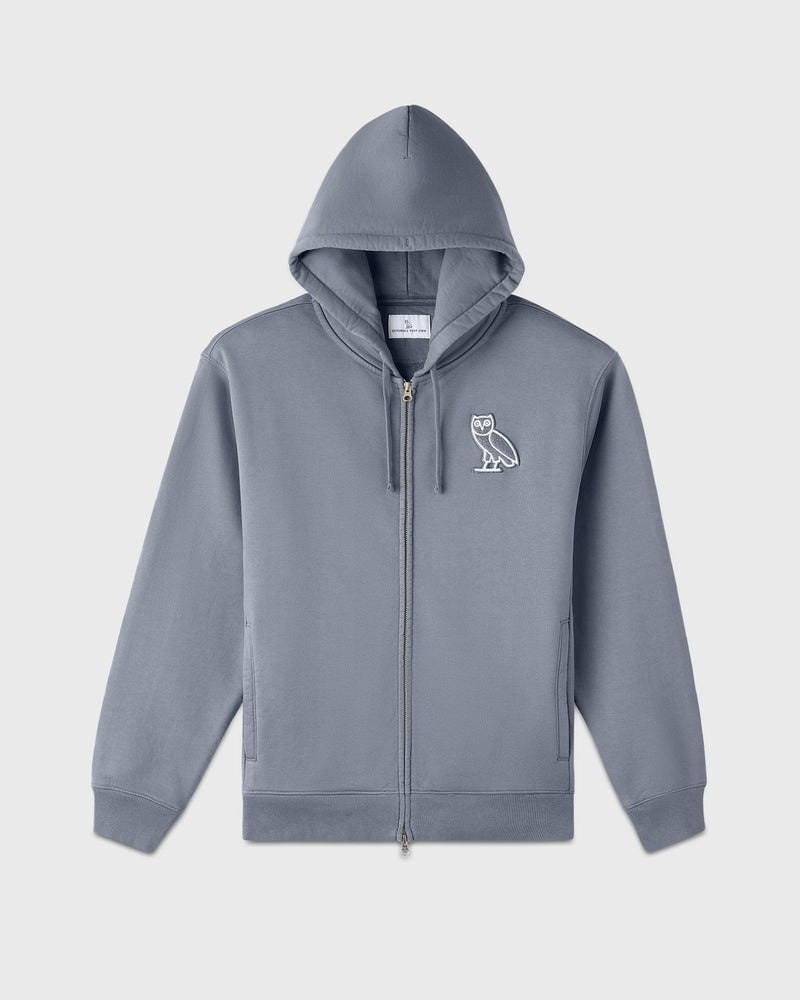 Mini OG Full-Zip Hoodie - Slate Blue