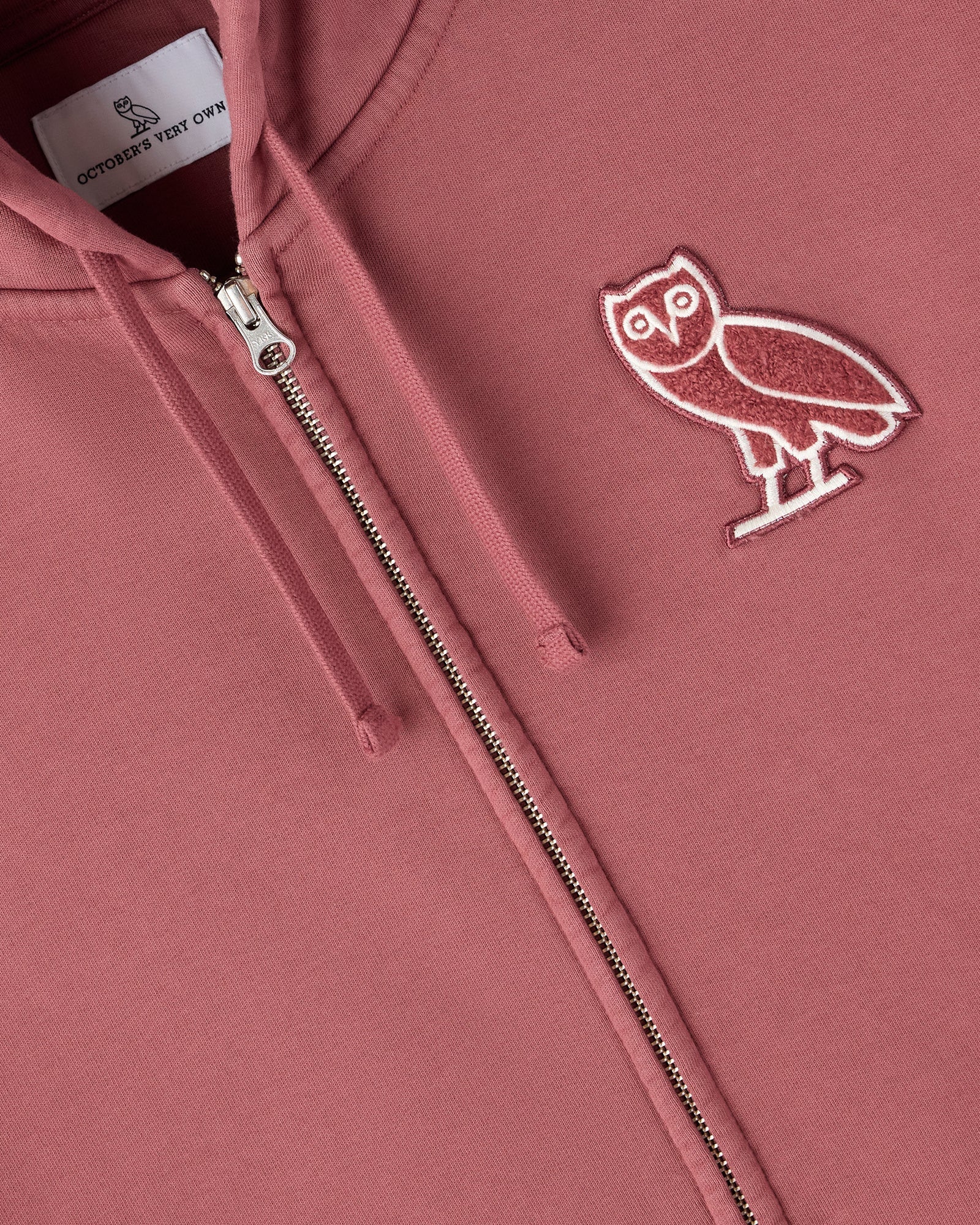 Mini OG Full-Zip Hoodie - Maroon IMAGE #2