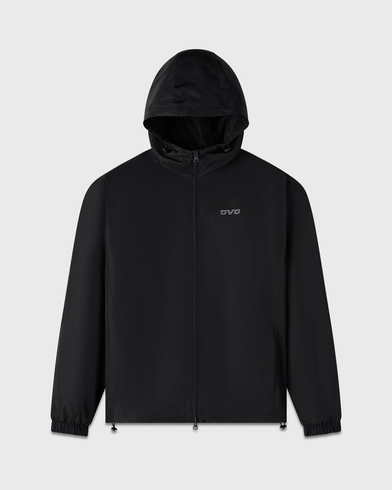 Lightweight Full-Zip Jacket - Black