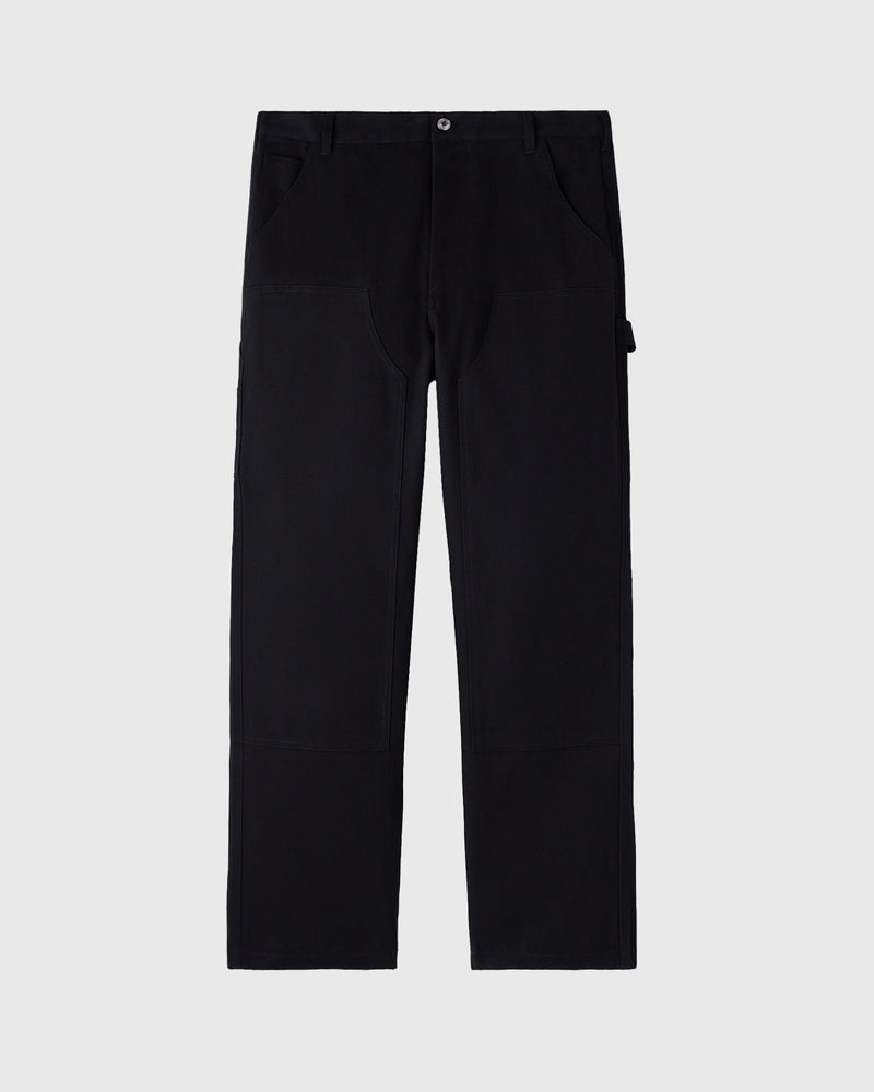 Double Knee Pant - Black