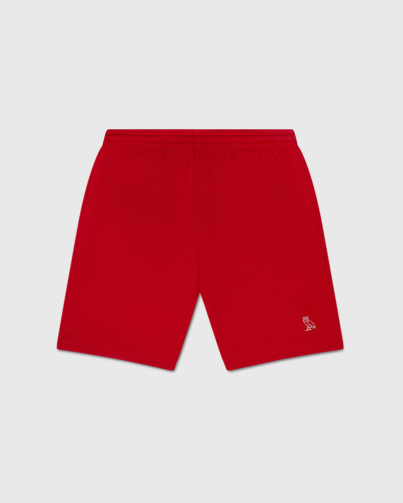 Classic Mesh Short - Red