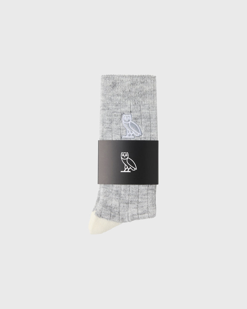 Crew Sock - Heather Charcoal