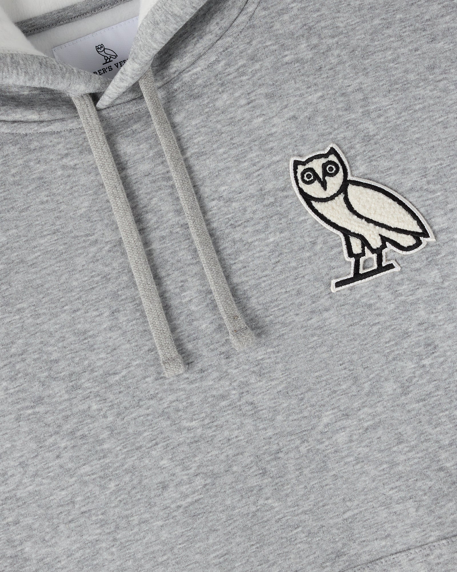 Mini OG Plush Hoodie - Heather Grey IMAGE #2