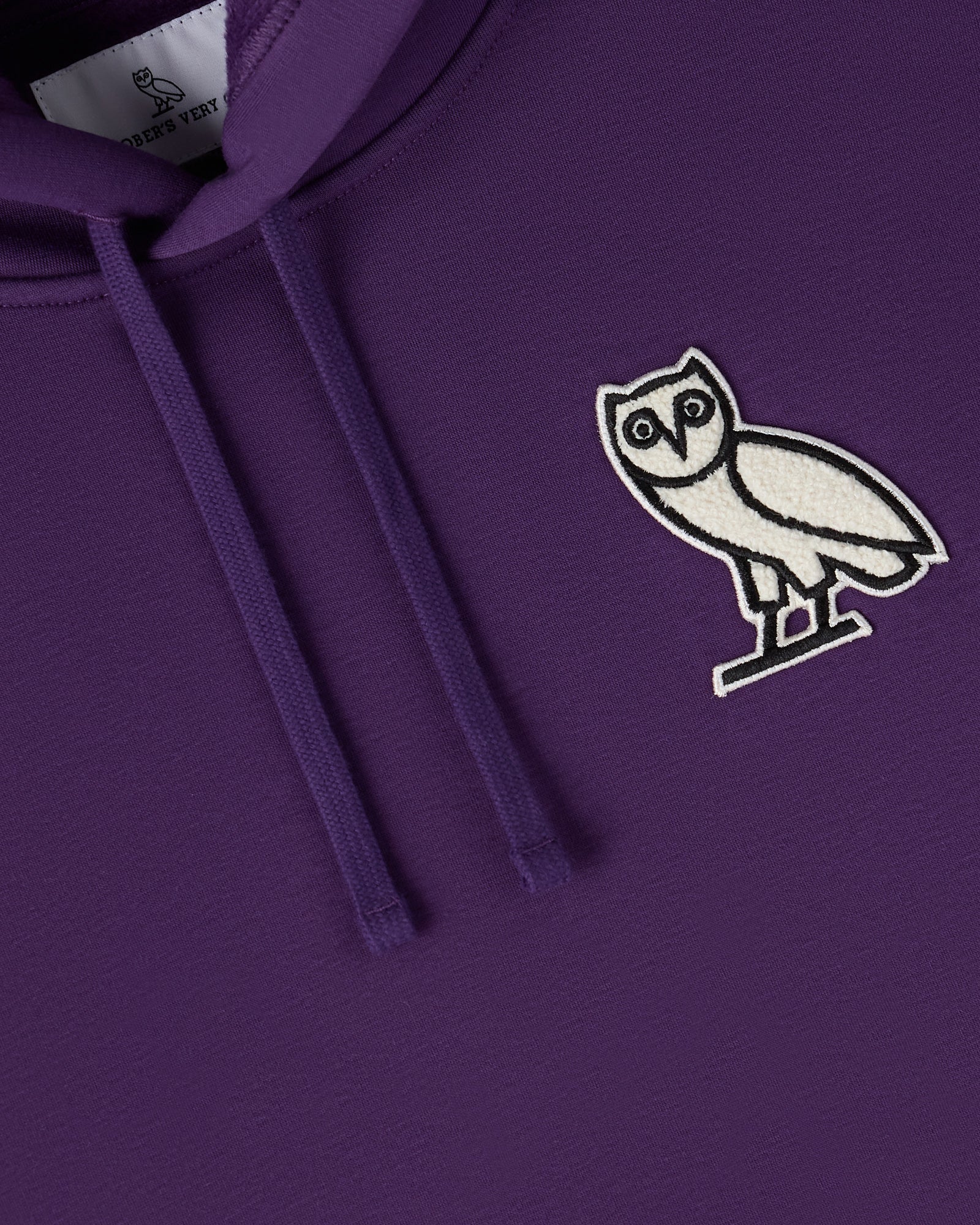 Mini OG Plush Hoodie - Purple IMAGE #2