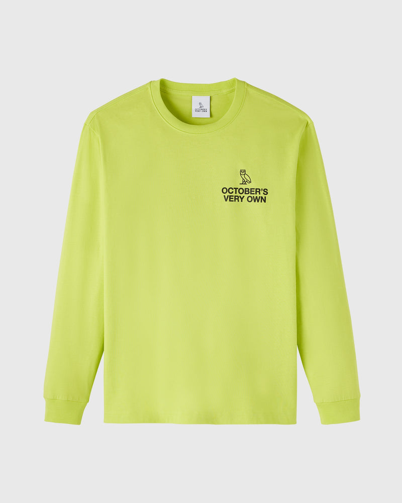 Road Clear Long-Sleeve T-Shirt - Lime