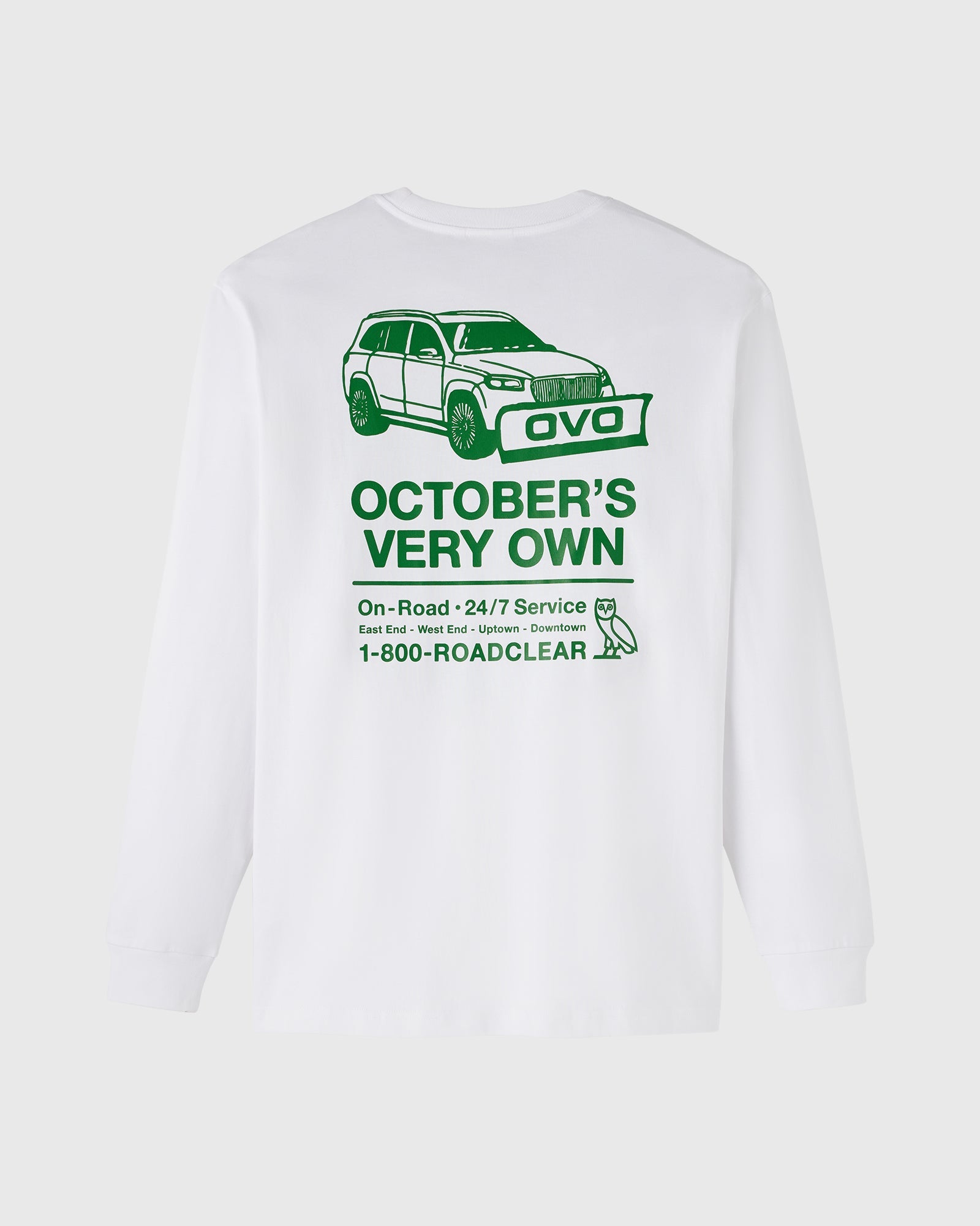 Road Clear Long-Sleeve T-Shirt - White IMAGE #4